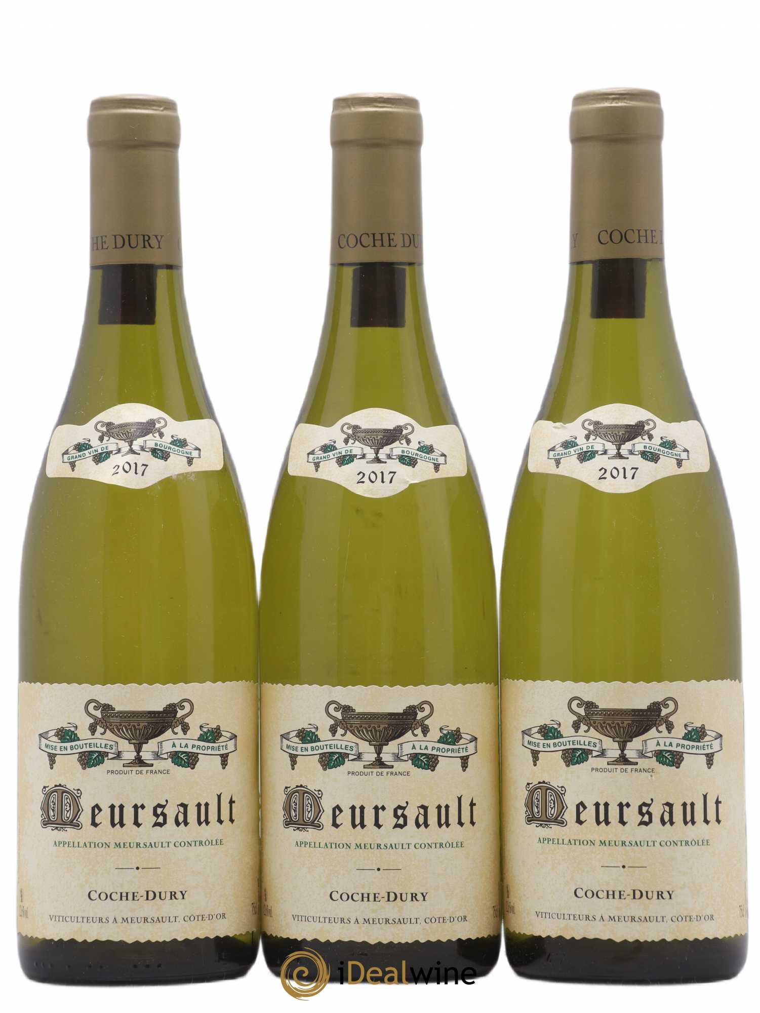 Meursault Coche Dury (Domaine) 2017 - Lot de 3 bouteilles - 0