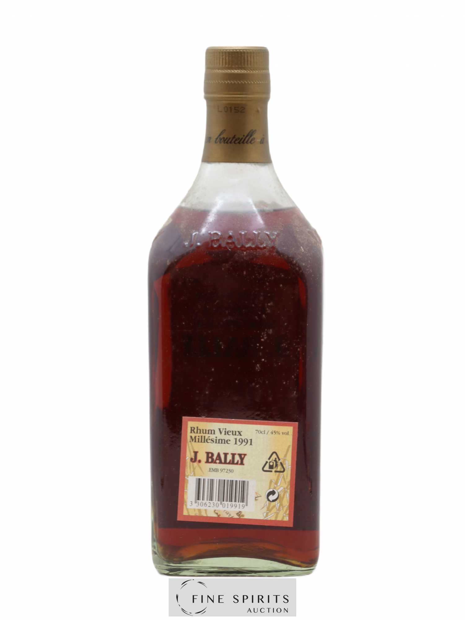 J. Bally 1991 Of. - Lot de 1 bouteille - 1