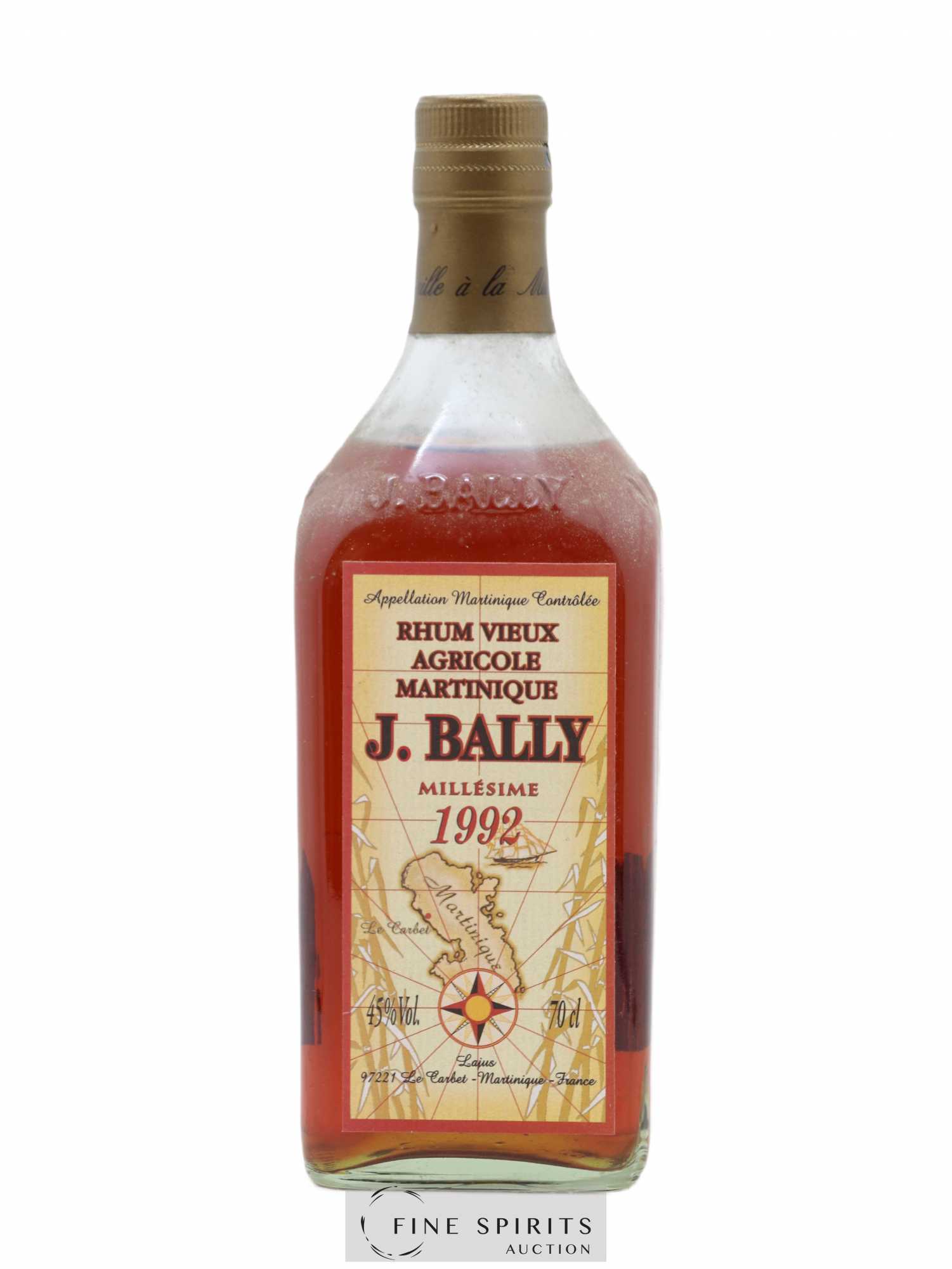 J. Bally 1992 Of. - Lot de 1 bouteille - 0