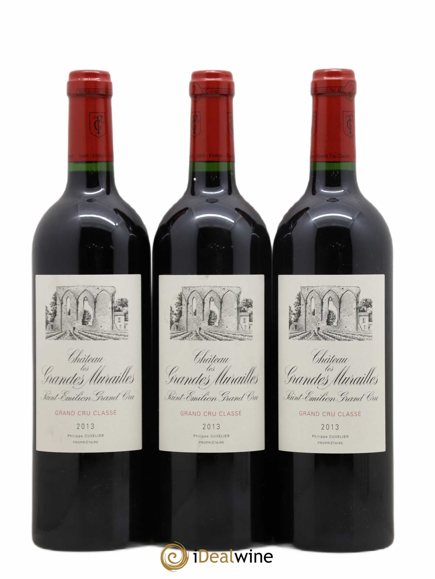 Château les Grandes Murailles Grand Cru Classé 2013 - Lot de 6 bouteilles - 1