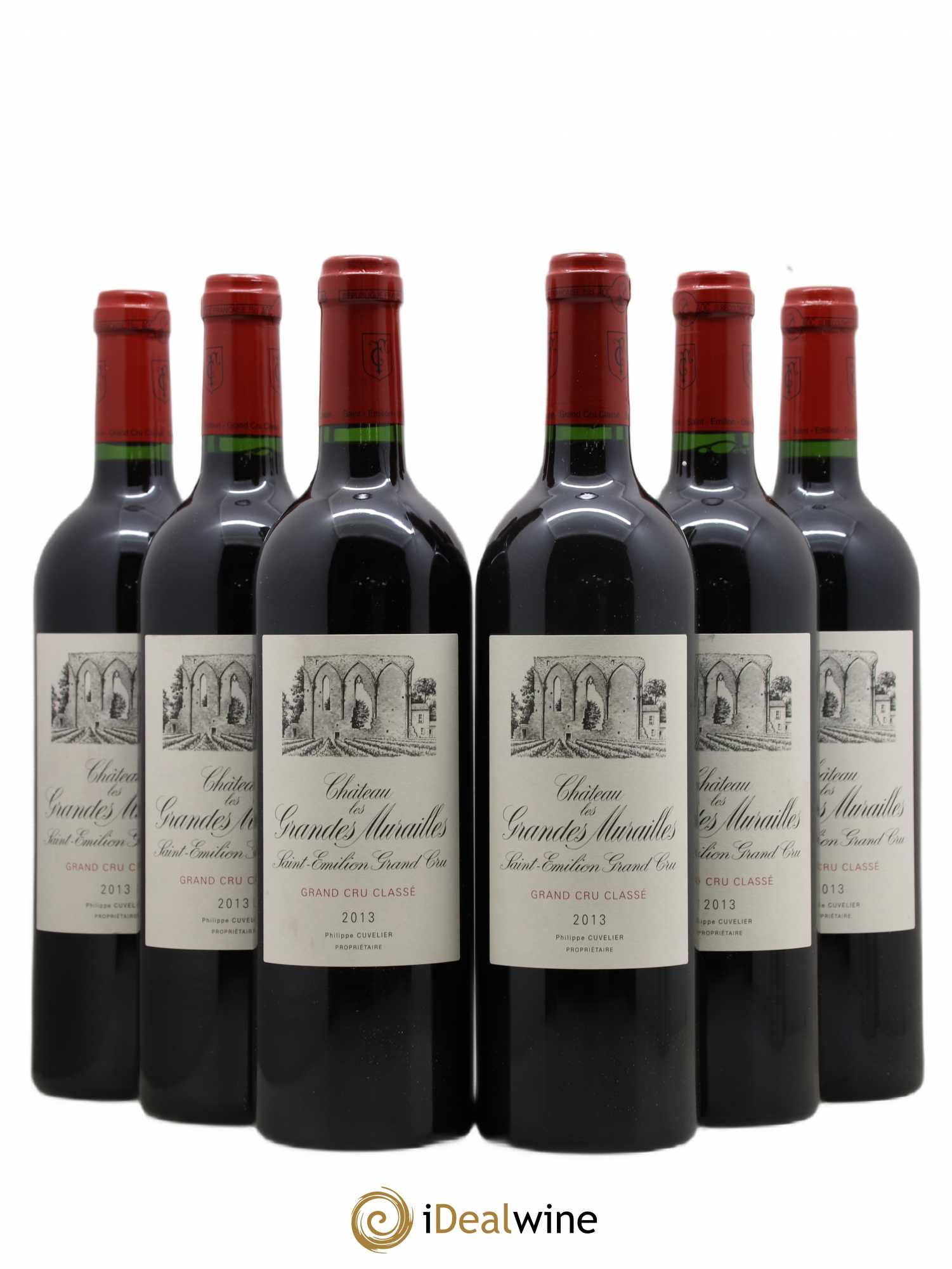 Château les Grandes Murailles Grand Cru Classé 2013 - Lot de 6 bouteilles - 0