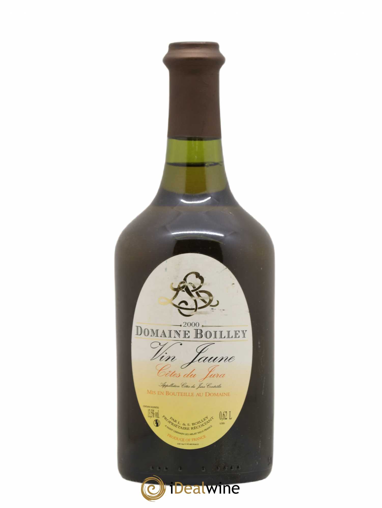 Côtes du Jura Vin Jaune Domaine Boilley 2000 - Posten von 1 Flasche - 0