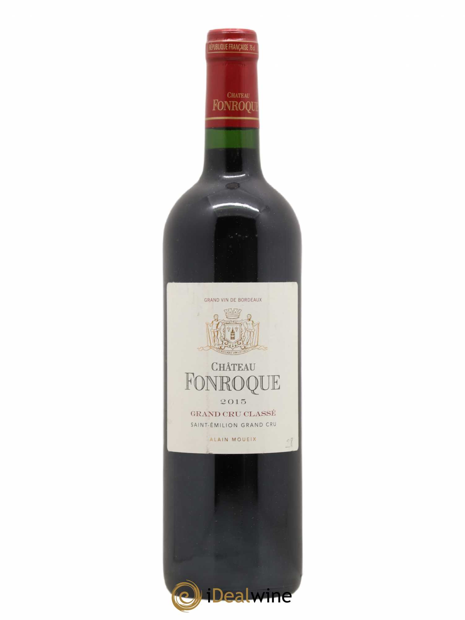 Château Fonroque Grand Cru Classé 2015 - Lot de 1 bouteille - 0