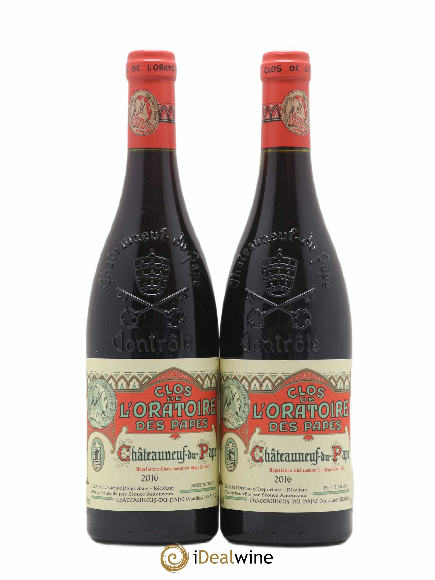Châteauneuf-du-Pape Clos de l'Oratoire des Papes 2016 - Lot de 2 bouteilles - 0