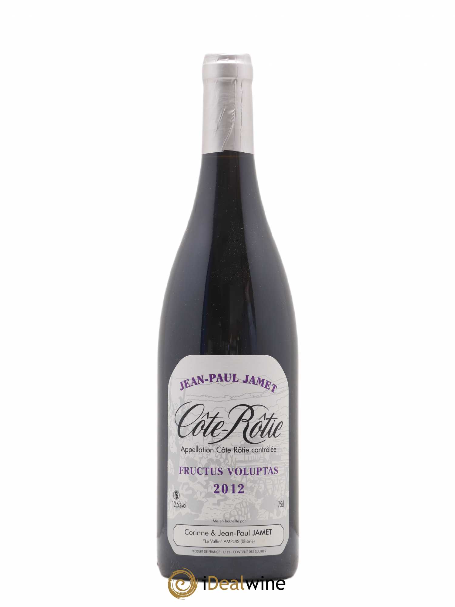 Côte-Rôtie Fructus Voluptas Jamet (Domaine) 2012 - Lot de 1 bouteille - 0