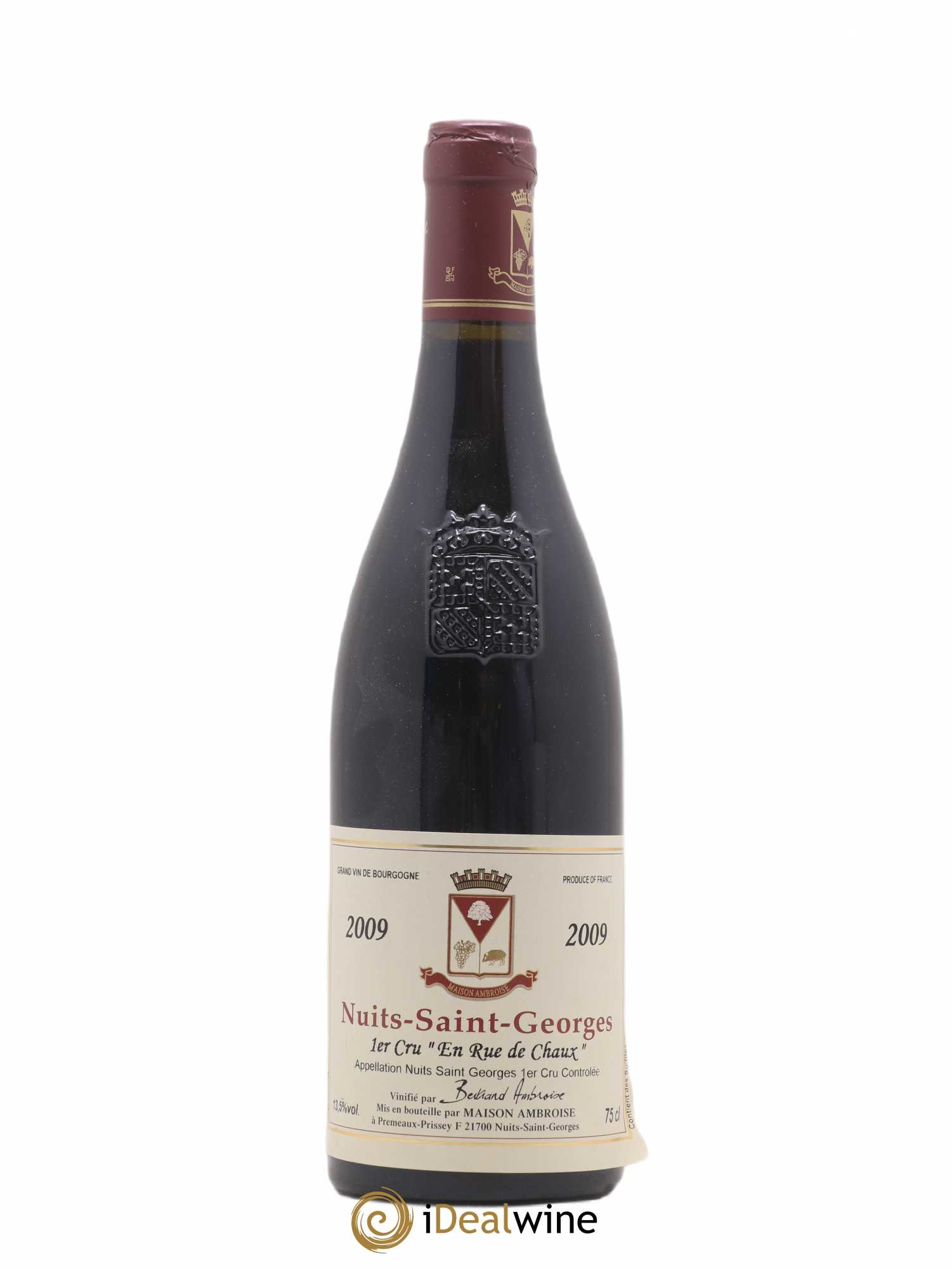Nuits-Saint-Georges 1er Cru En Rue De Chaux Bertrand Ambroise 2009 - Lot de 1 bouteille - 0