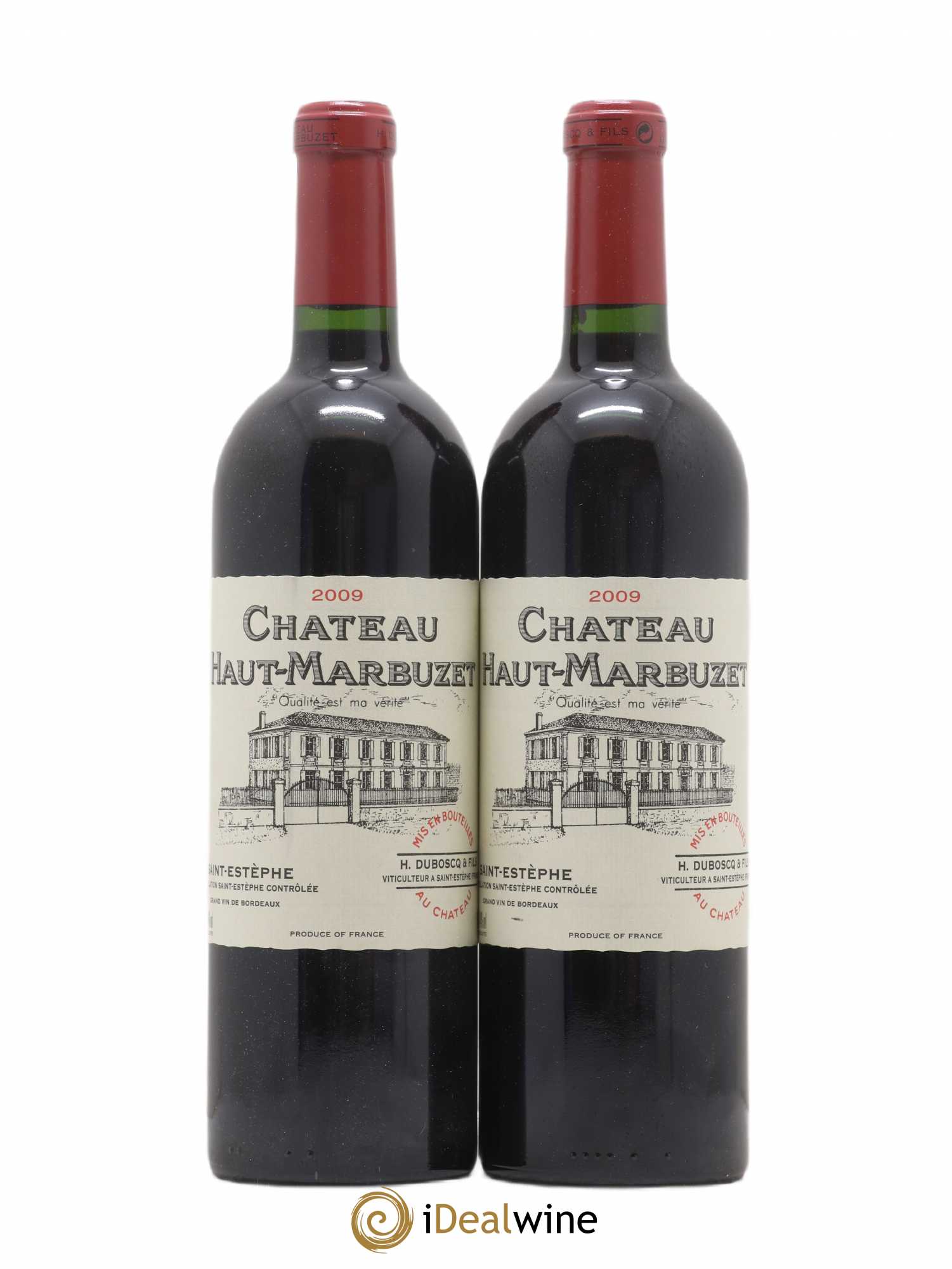 Château Haut Marbuzet 2009 - Lot de 2 bouteilles - 0