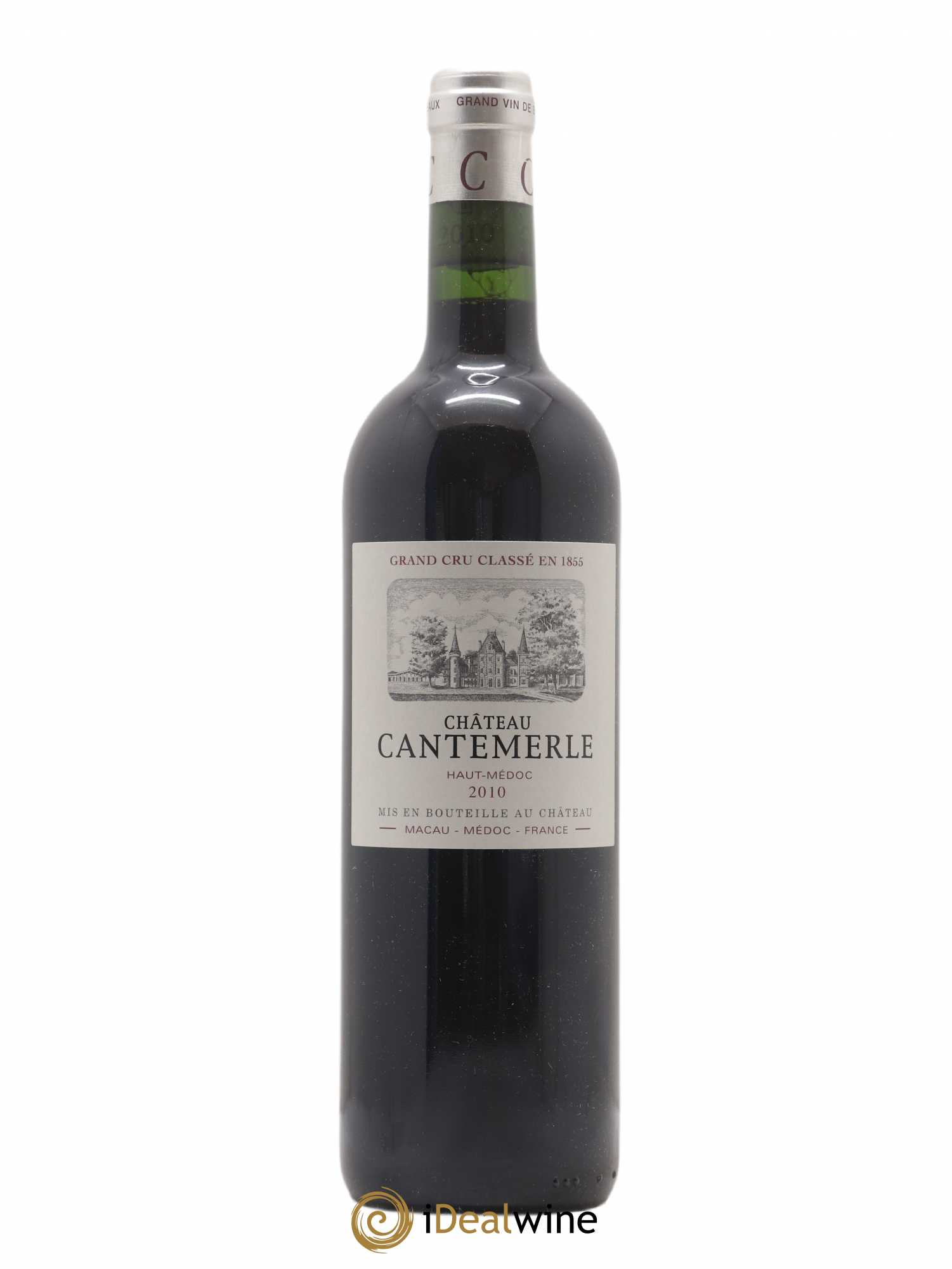 Château Cantemerle 5ème Grand Cru Classé 2010 - Lot de 1 bouteille - 0