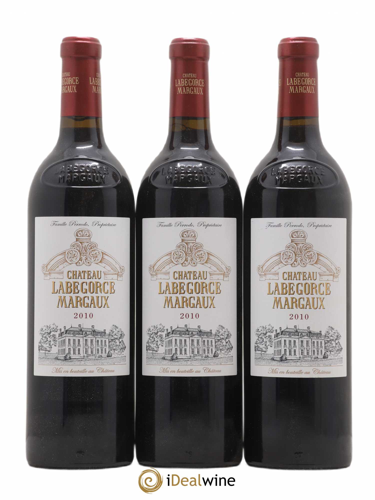 Château Labegorce Cru Bourgeois 2010 - Lot de 3 bouteilles - 0