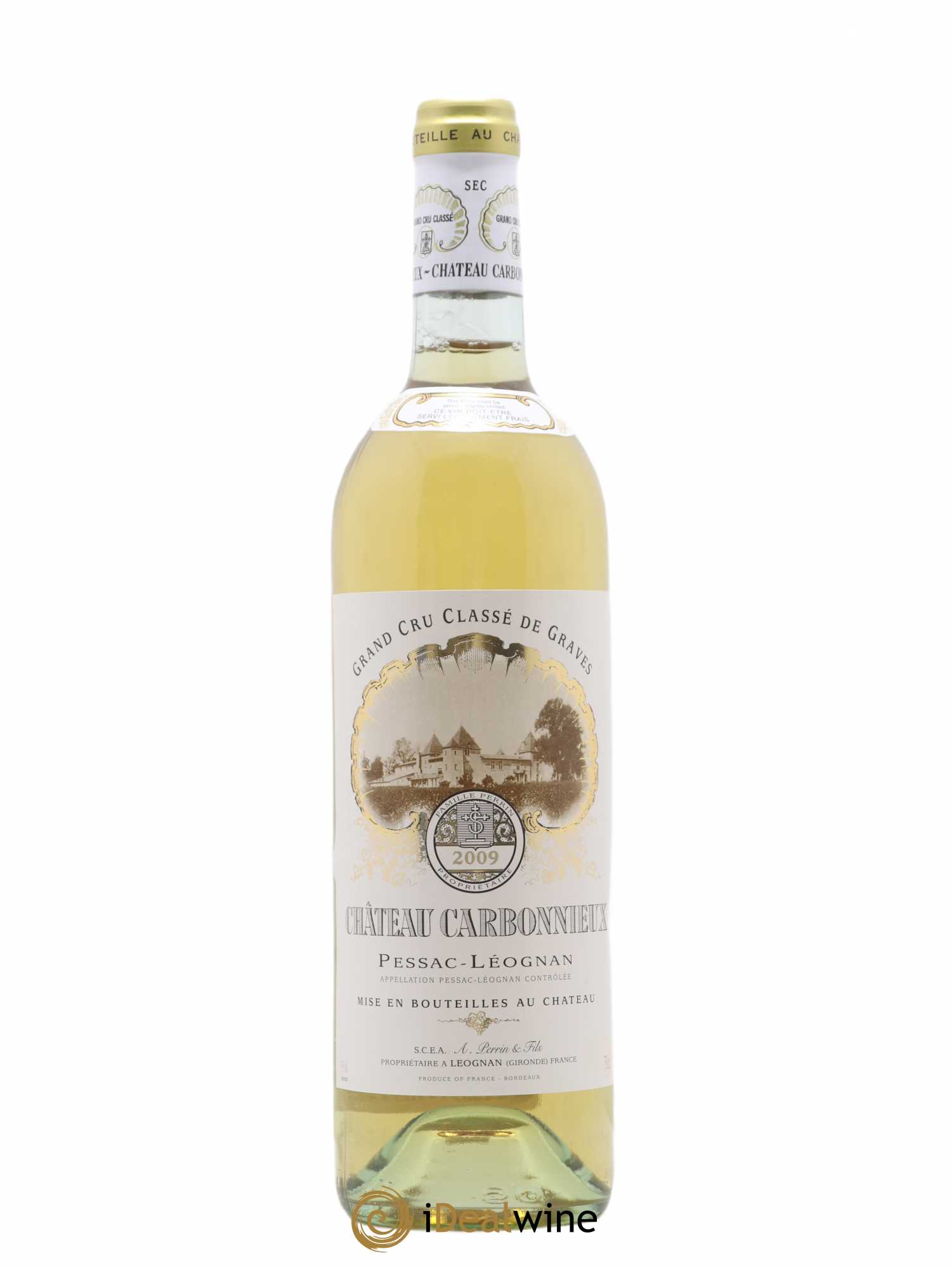 Château Carbonnieux Cru Classé de Graves 2009 - Lot de 1 bouteille - 0