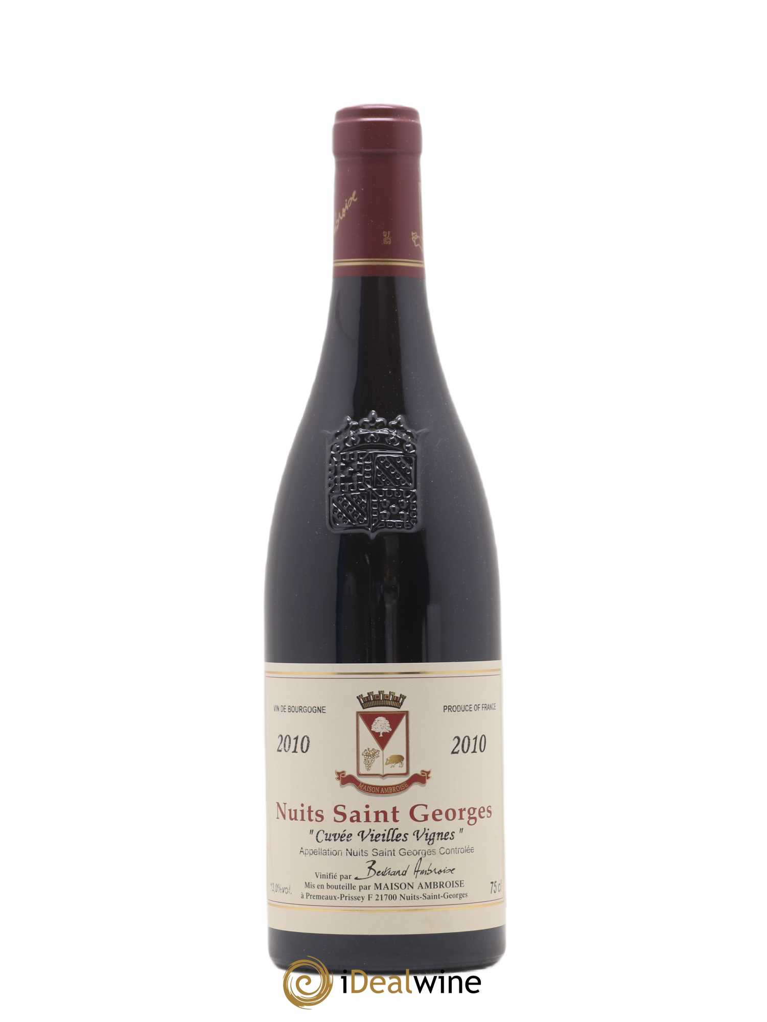 Nuits-Saint-Georges Vieilles Vignes Bertrand Ambroise 2010 - Posten von 1 Flasche - 0