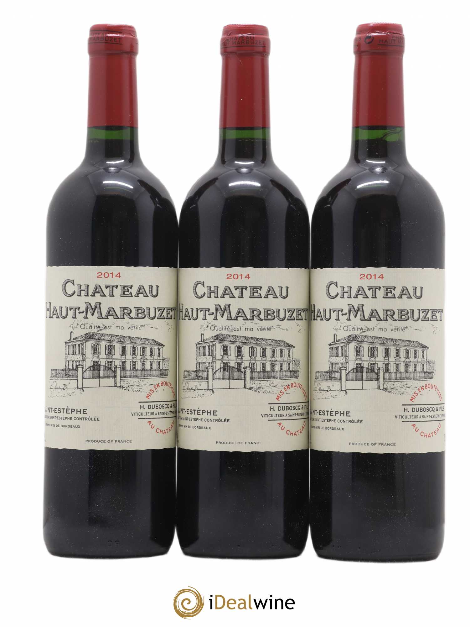 Château Haut Marbuzet 2014 - Lot de 3 bouteilles - 0