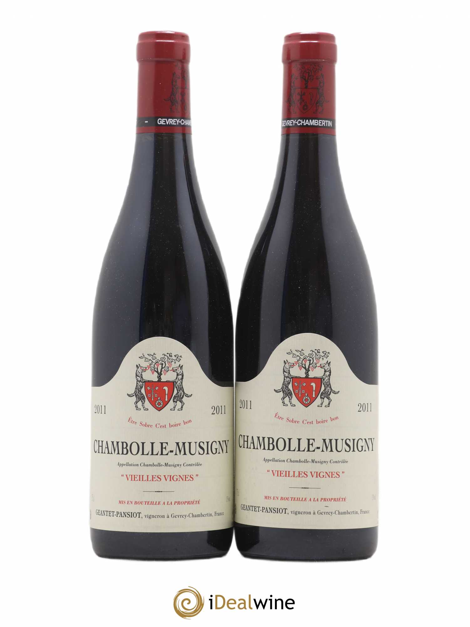 Chambolle-Musigny Vieilles vignes Geantet-Pansiot 2011 - Lot de 2 bouteilles - 0