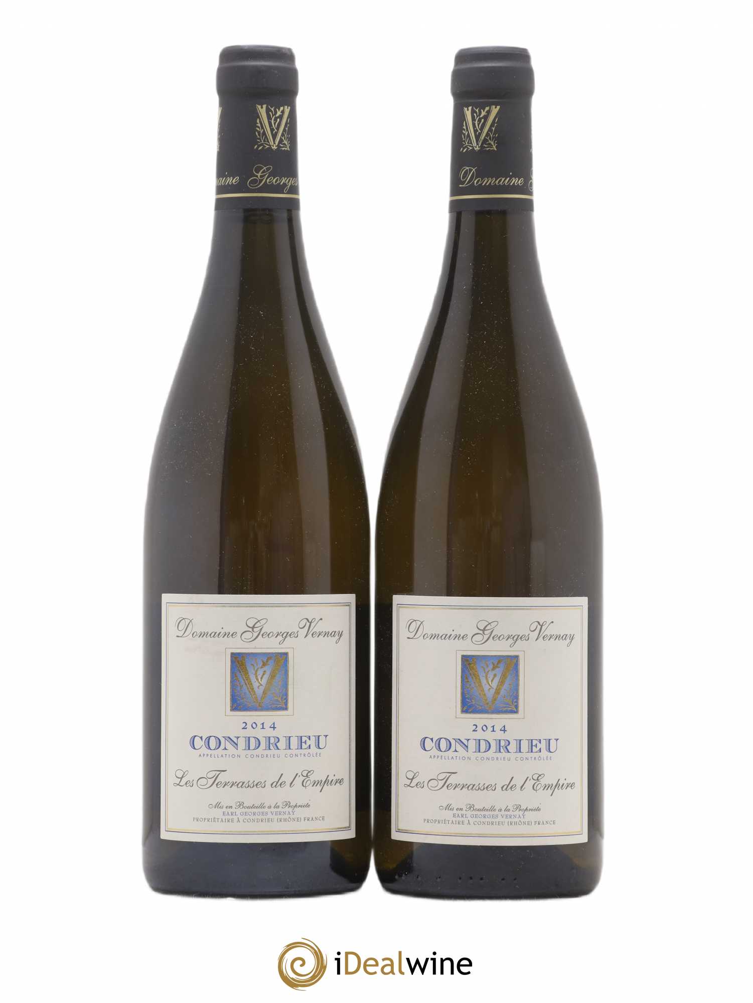 Condrieu Terrasses de l'Empire Georges Vernay 2014 - Lot de 2 bouteilles - 0