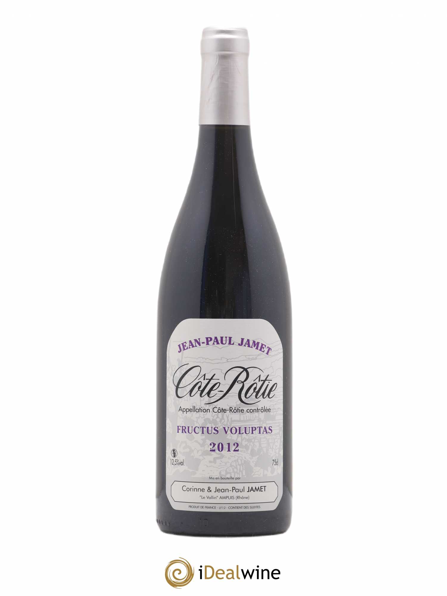 Côte-Rôtie Fructus Voluptas Jamet (Domaine) 2012 - Lot de 1 bouteille - 0