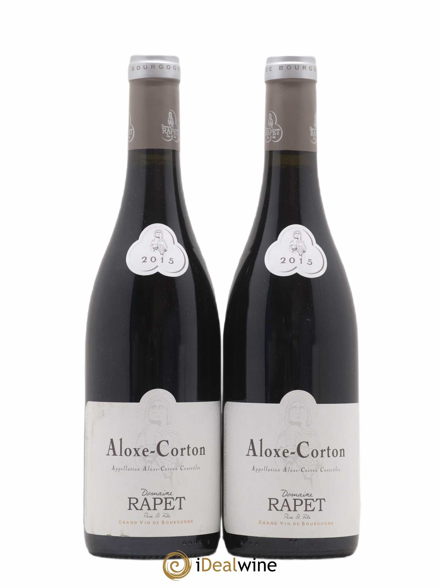 Aloxe-Corton Rapet 2015 - Lot de 2 bouteilles - 0