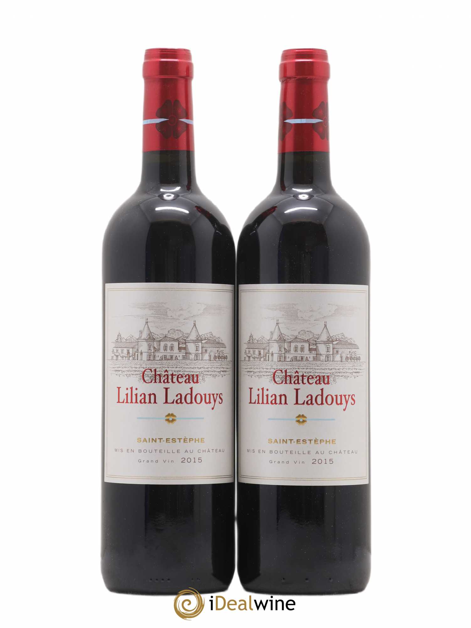 Château Lilian Ladouys Cru Bourgeois 2015 - Lot de 2 bouteilles - 0