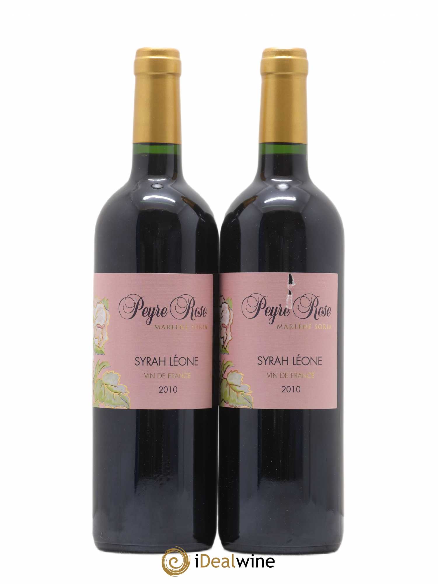 Coteaux du Languedoc Domaine Peyre Rose Belle Léone (anciennement Syrah Léone) Marlène Soria 2010 - Lot de 2 bouteilles - 0
