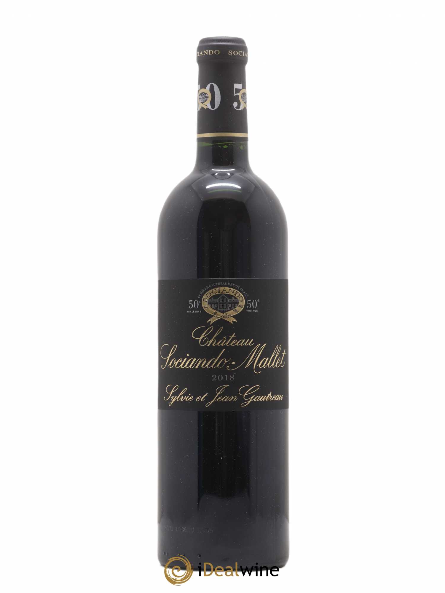 Château Sociando Mallet 2018 - Lot de 1 bouteille - 0