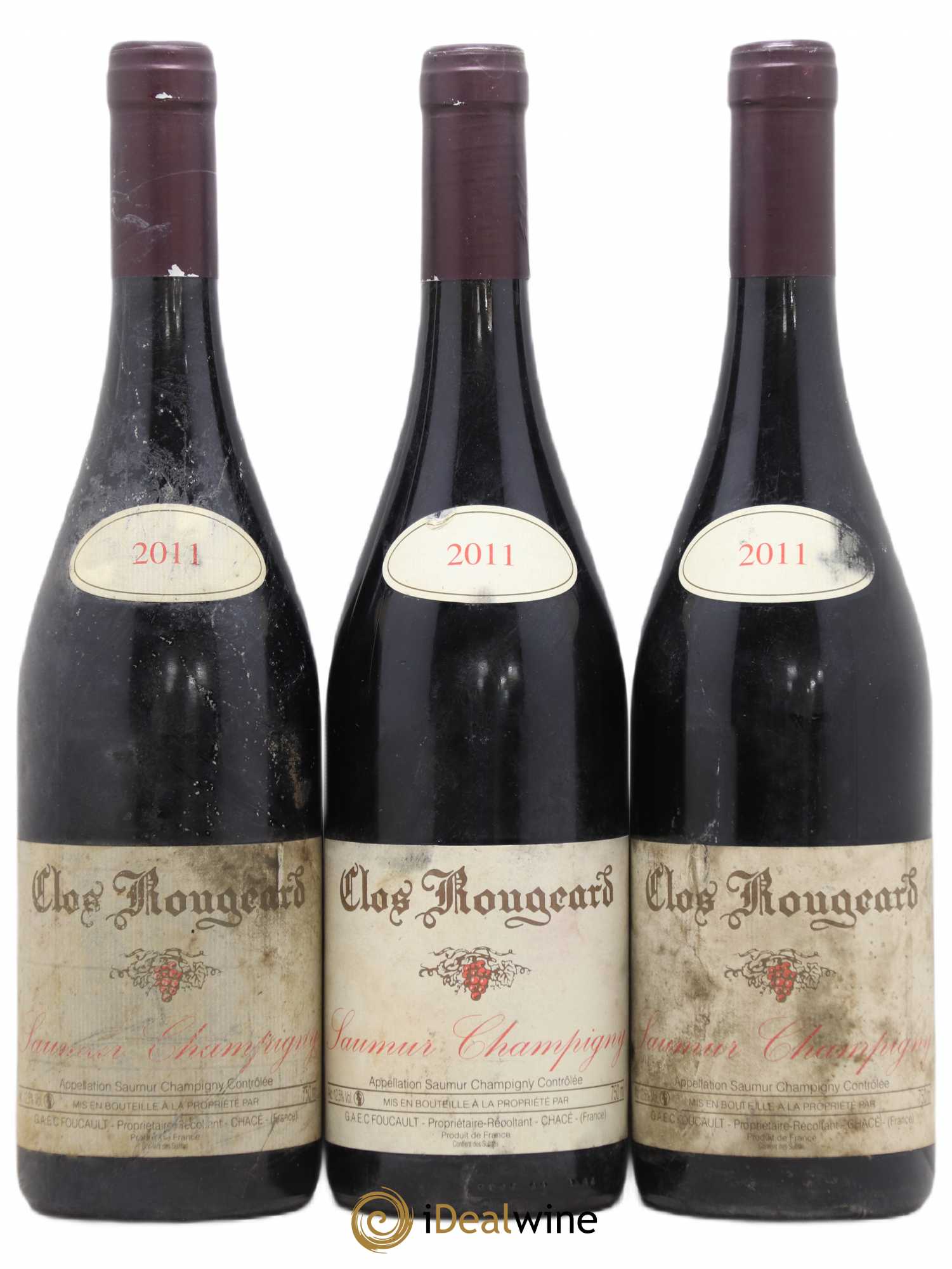 Saumur-Champigny Clos Rougeard 2011 - Lot de 3 bouteilles - 0