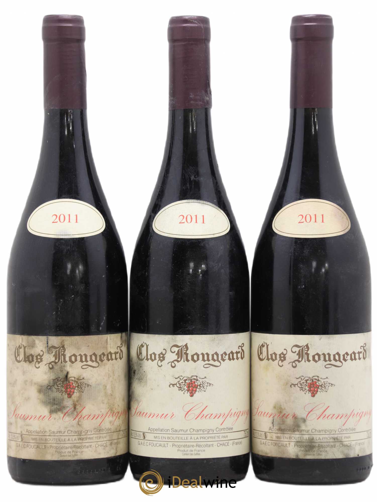 Saumur-Champigny Clos Rougeard 2011 - Posten von 3 Flaschen - 0