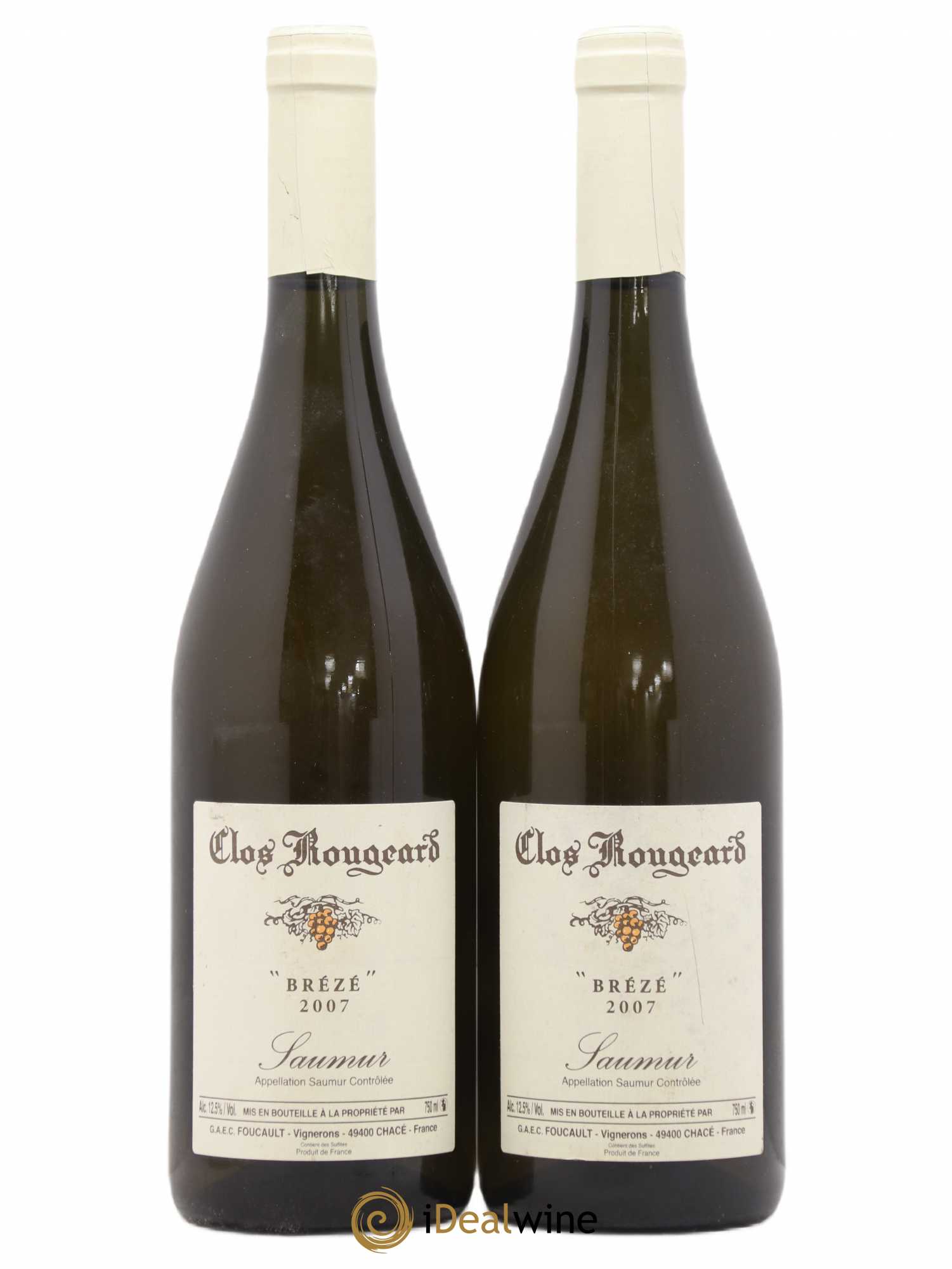 Saumur Brézé Clos Rougeard 2007 - Posten von 2 Flaschen - 0