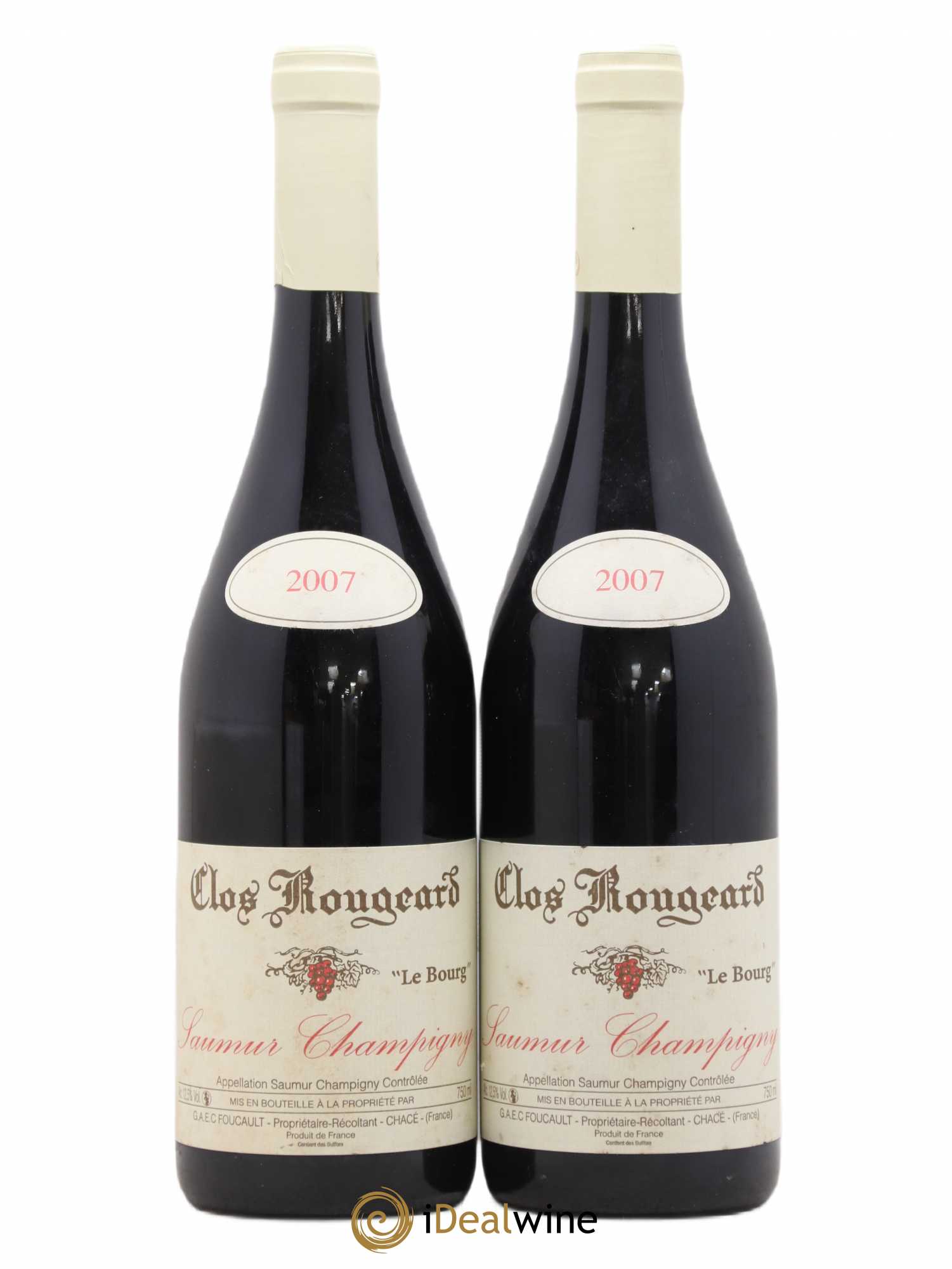 Saumur-Champigny Le Bourg Clos Rougeard 2007 - Lot de 2 bouteilles - 0