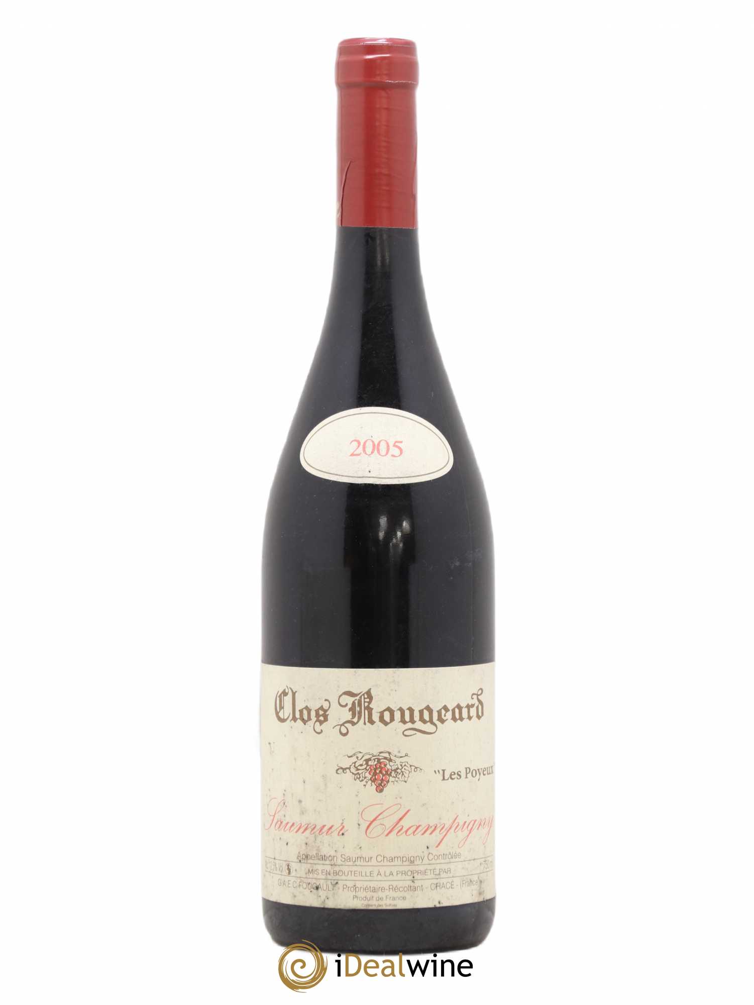 Saumur-Champigny Les Poyeux Clos Rougeard 2005 - Lot de 1 bouteille - 0