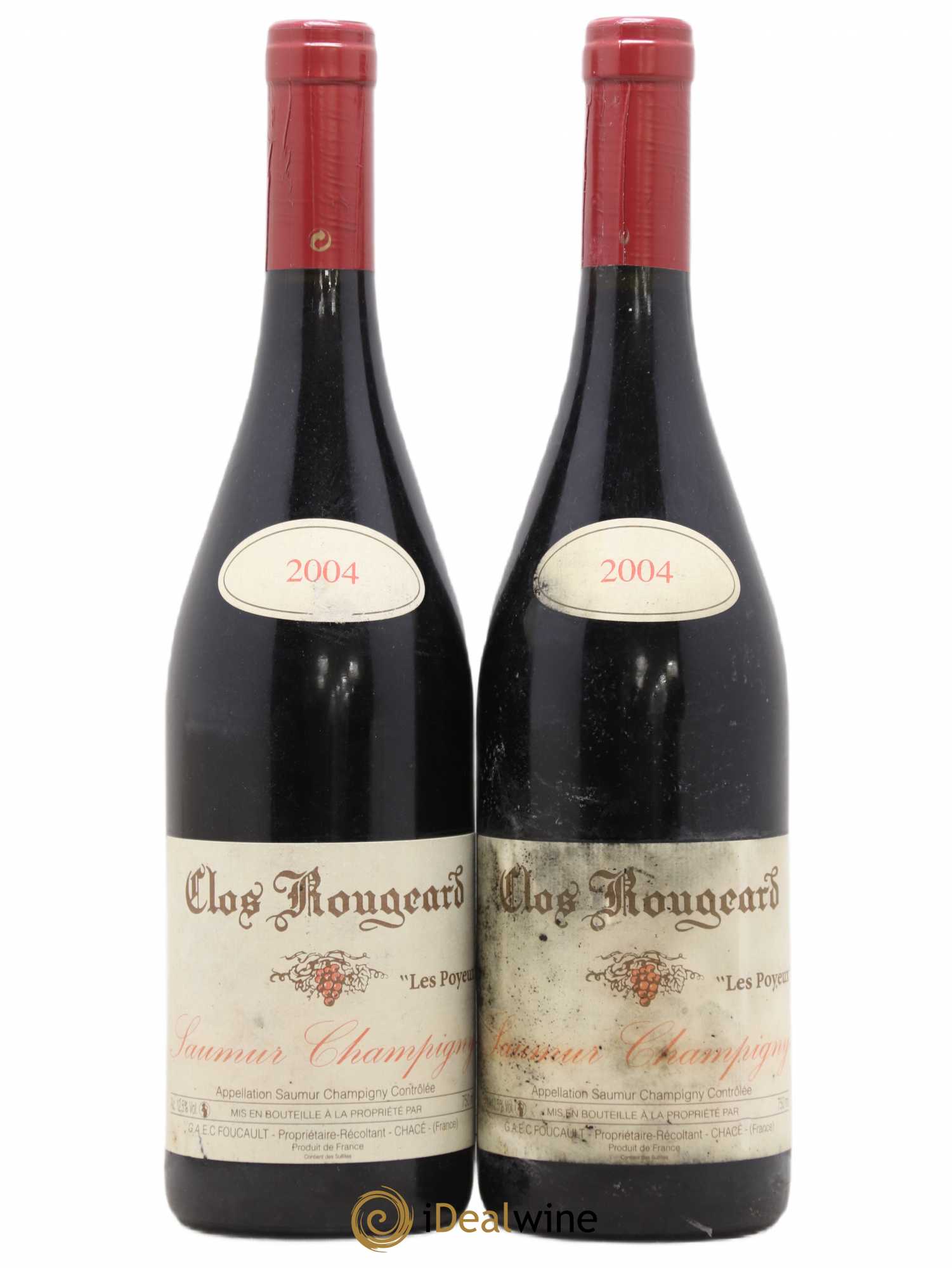 Saumur-Champigny Les Poyeux Clos Rougeard 2004 - Lot de 2 bouteilles - 0