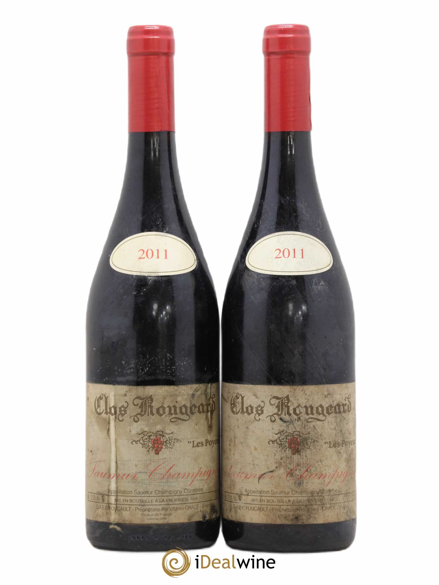 Saumur-Champigny Les Poyeux Clos Rougeard 2011 - Lot de 2 bouteilles - 0