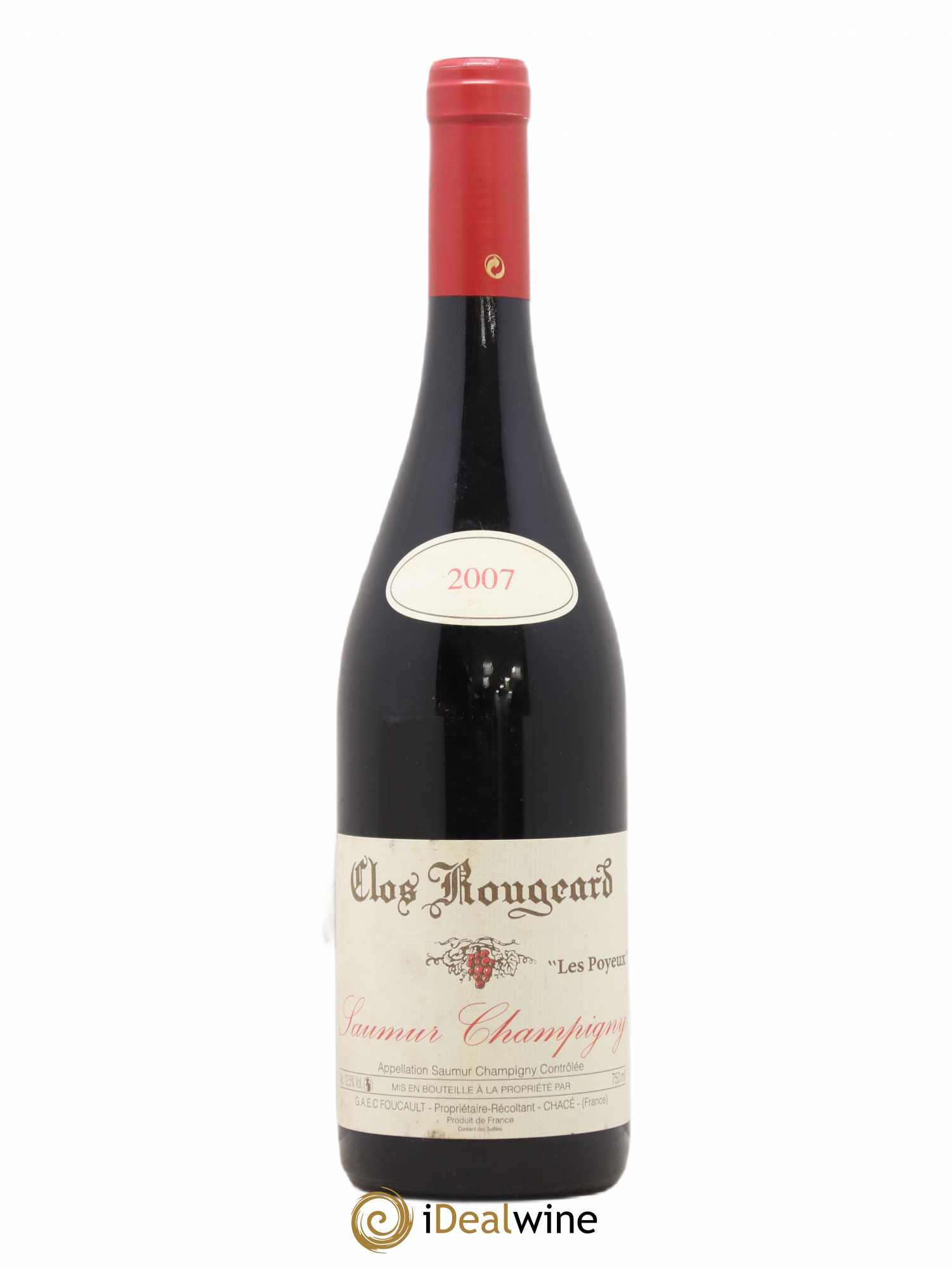 Saumur-Champigny Les Poyeux Clos Rougeard 2007 - Lot de 1 bouteille - 0