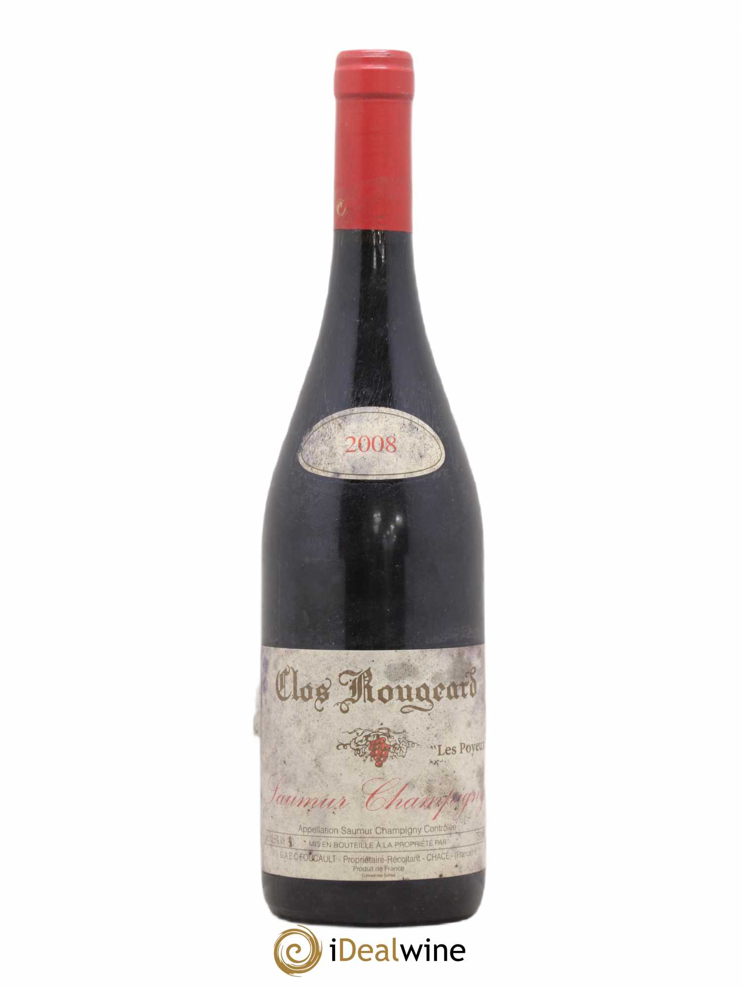 Saumur-Champigny Les Poyeux Clos Rougeard 2008 - Lot de 1 bouteille - 0