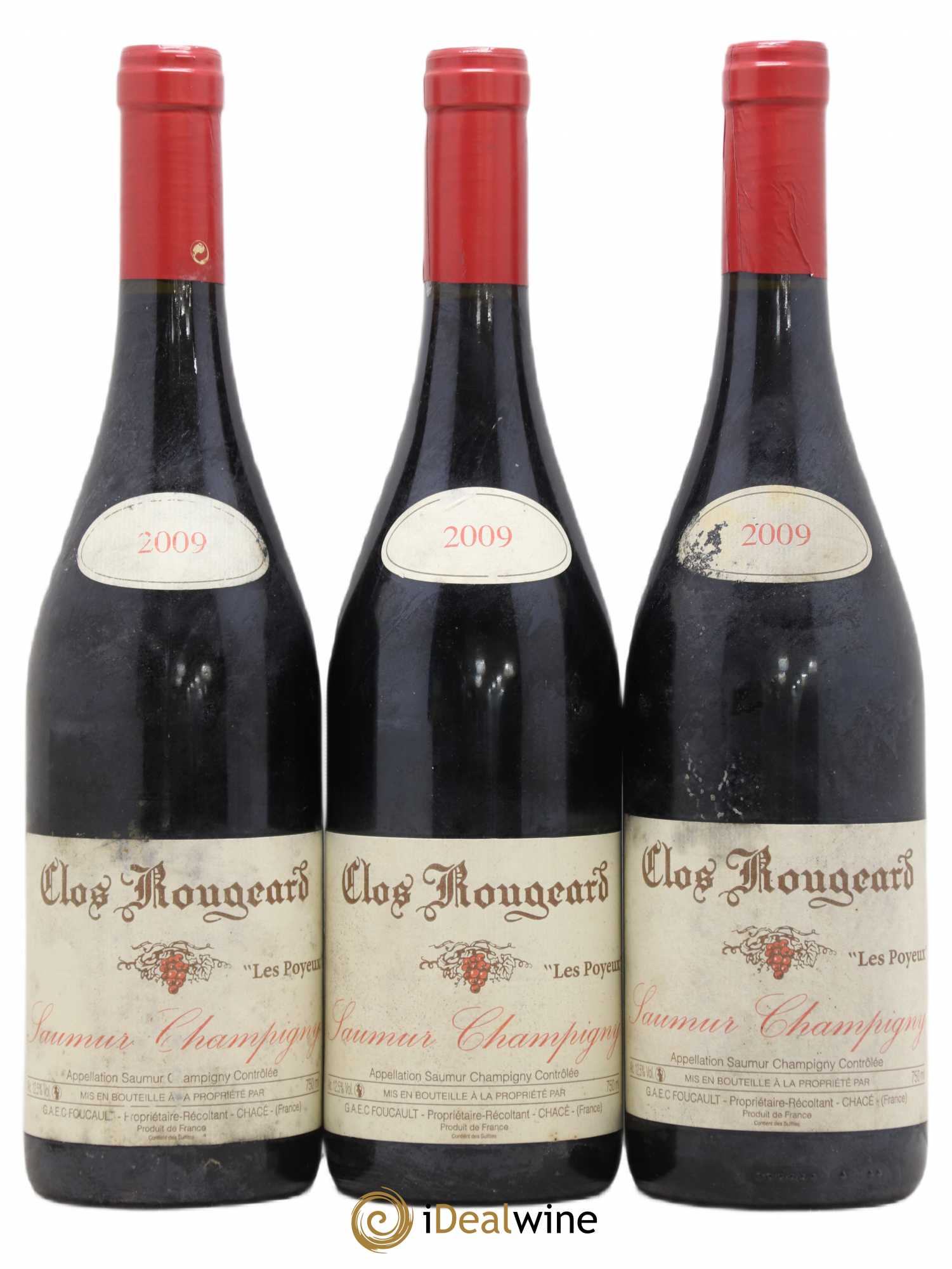 Saumur-Champigny Les Poyeux Clos Rougeard 2009 - Lot de 3 bouteilles - 0
