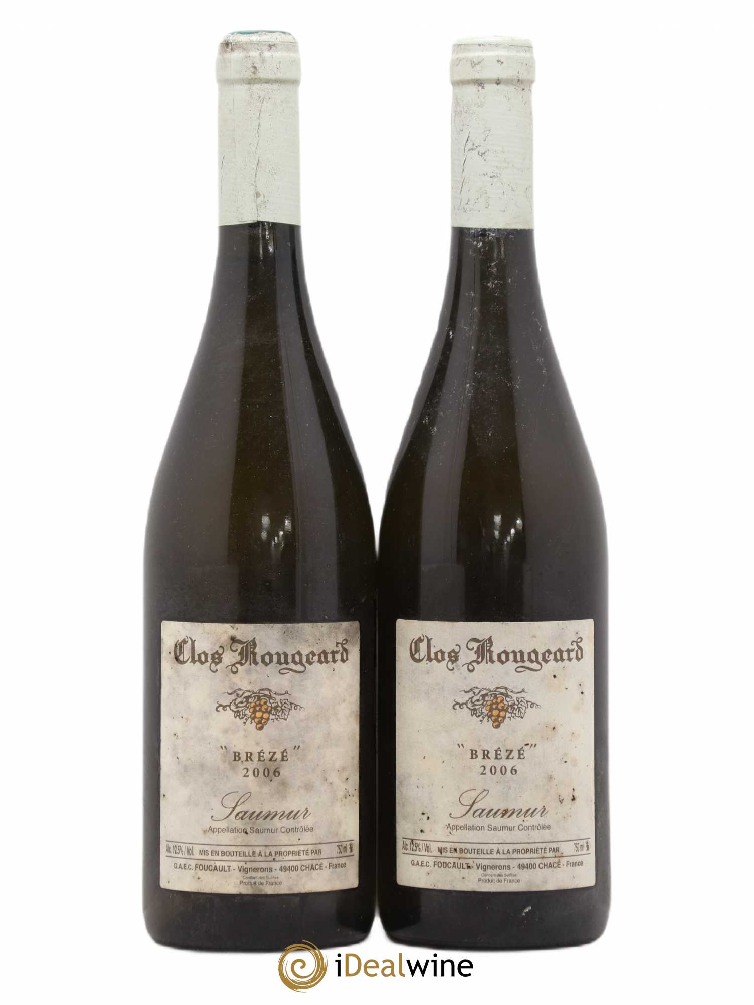 Saumur Brézé Clos Rougeard 2006 - Lot de 2 bouteilles - 0