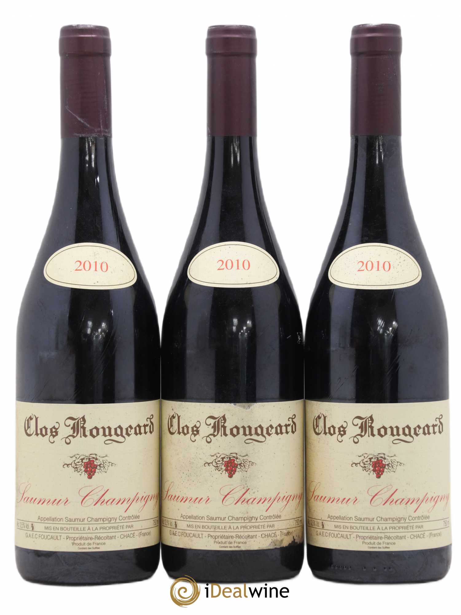 Saumur-Champigny Clos Rougeard 2010 - Posten von 3 Flaschen - 0