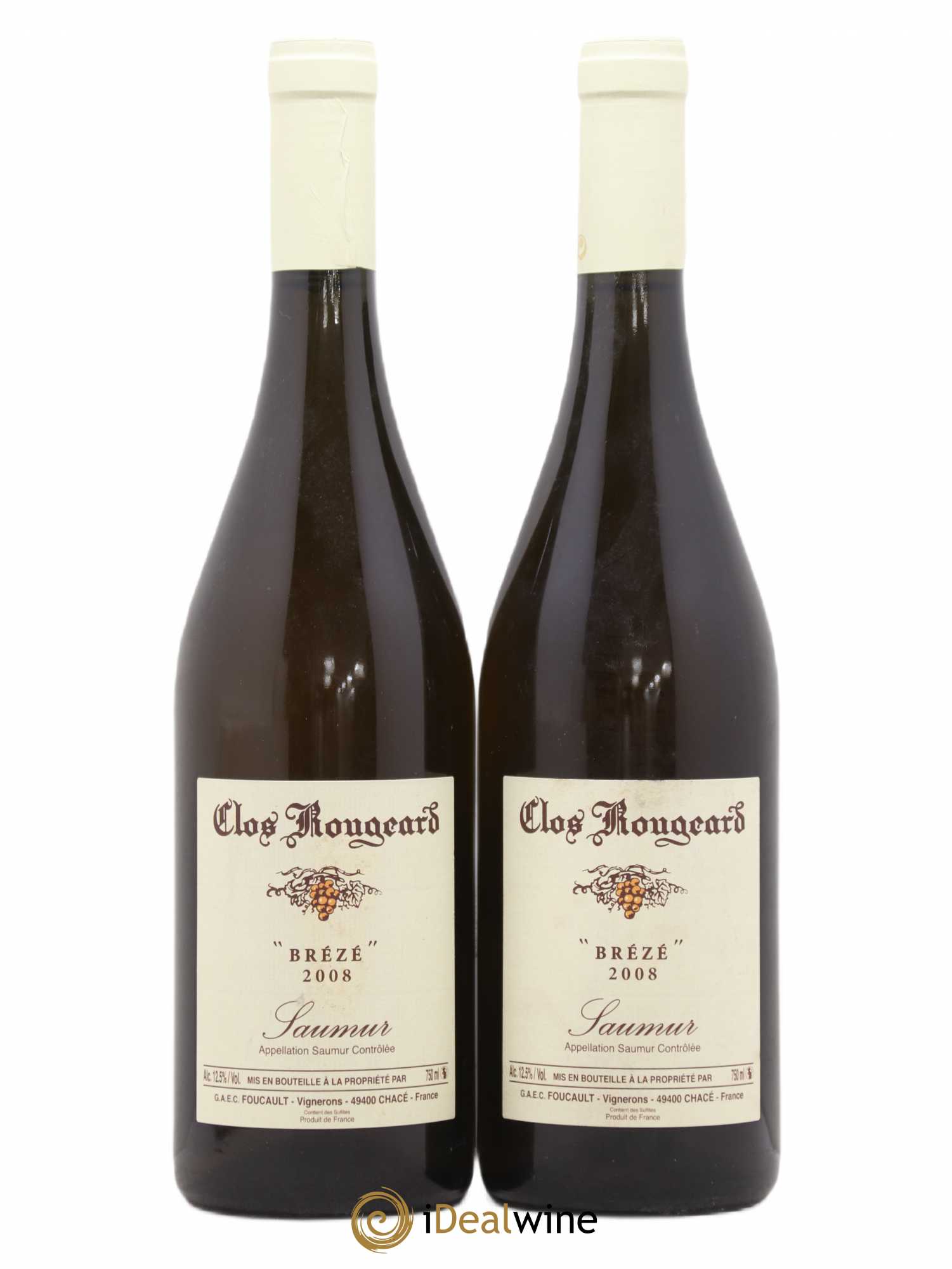 Saumur Brézé Clos Rougeard 2008 - Posten von 2 Flaschen - 0