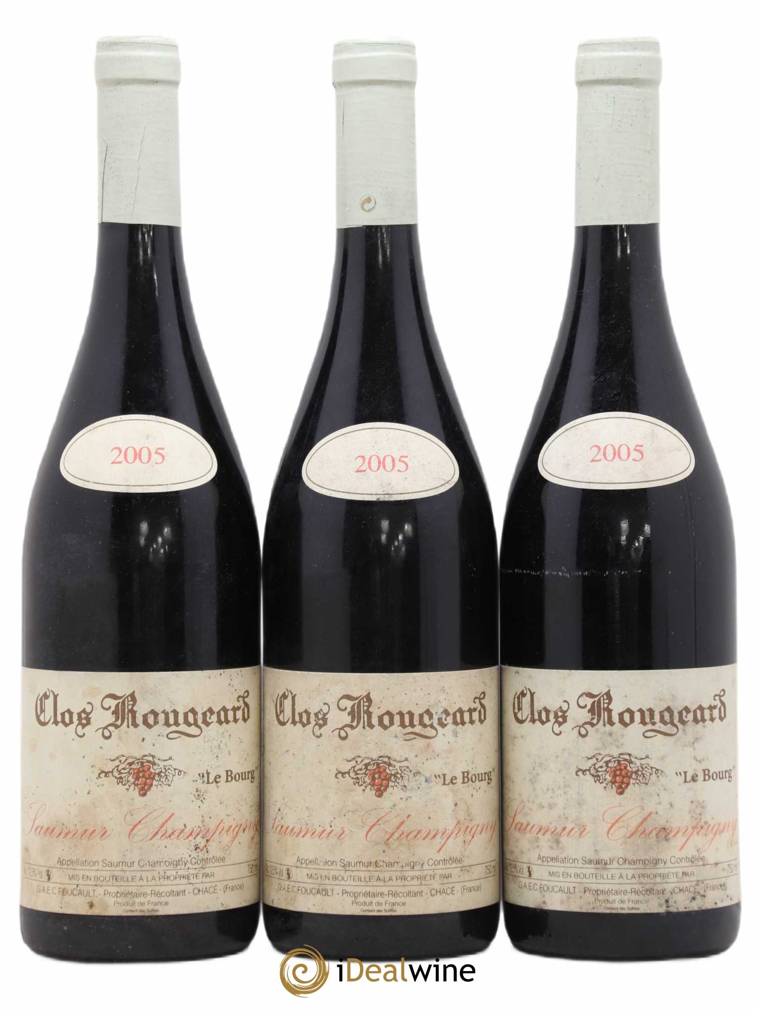 Saumur-Champigny Le Bourg Clos Rougeard 2005 - Lot de 3 bouteilles - 0