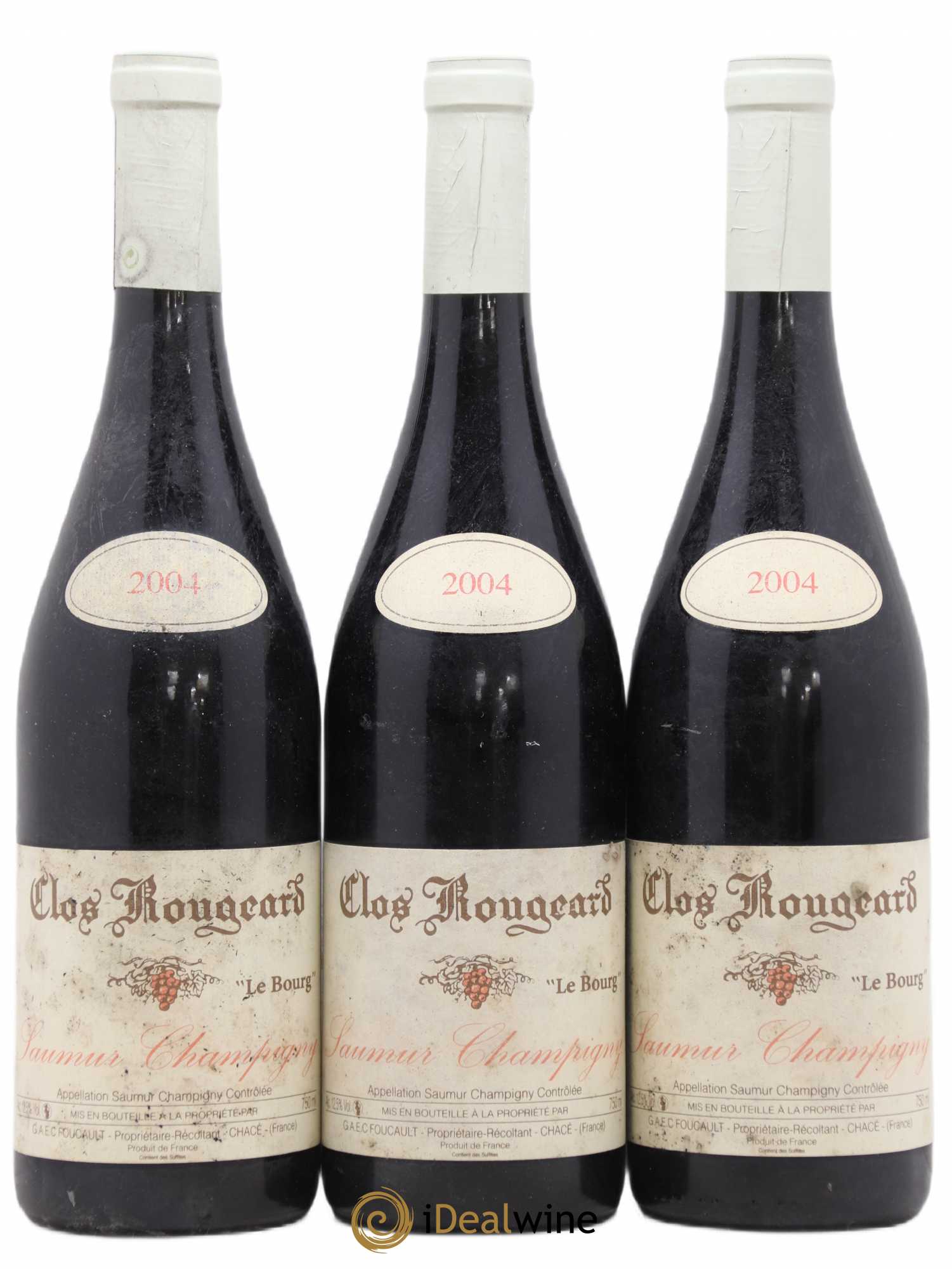 Saumur-Champigny Le Bourg Clos Rougeard 2004 - Lot de 3 bouteilles - 0