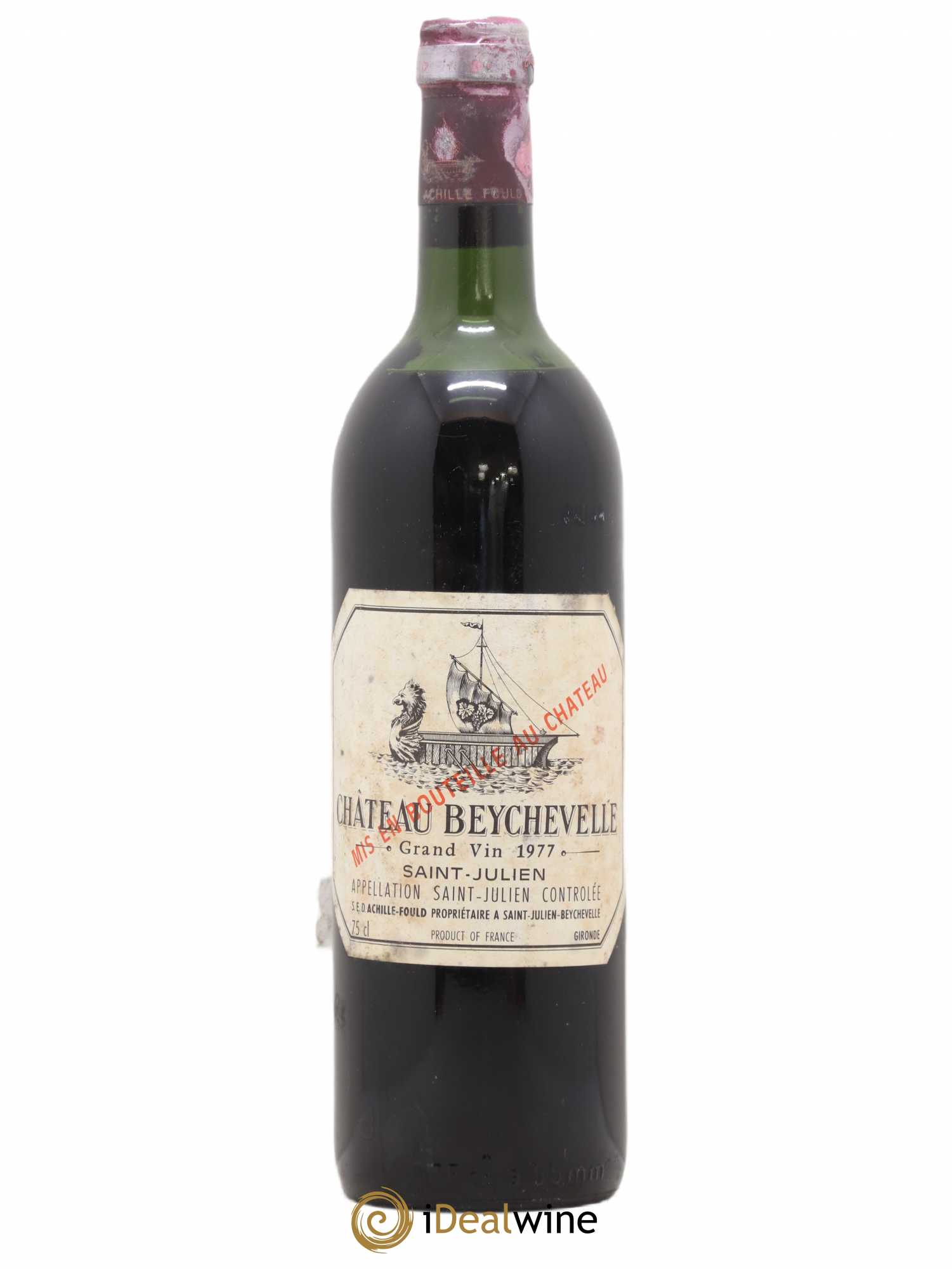 Château Beychevelle 4ème Grand Cru Classé 1977 - Lot de 1 bouteille - 0