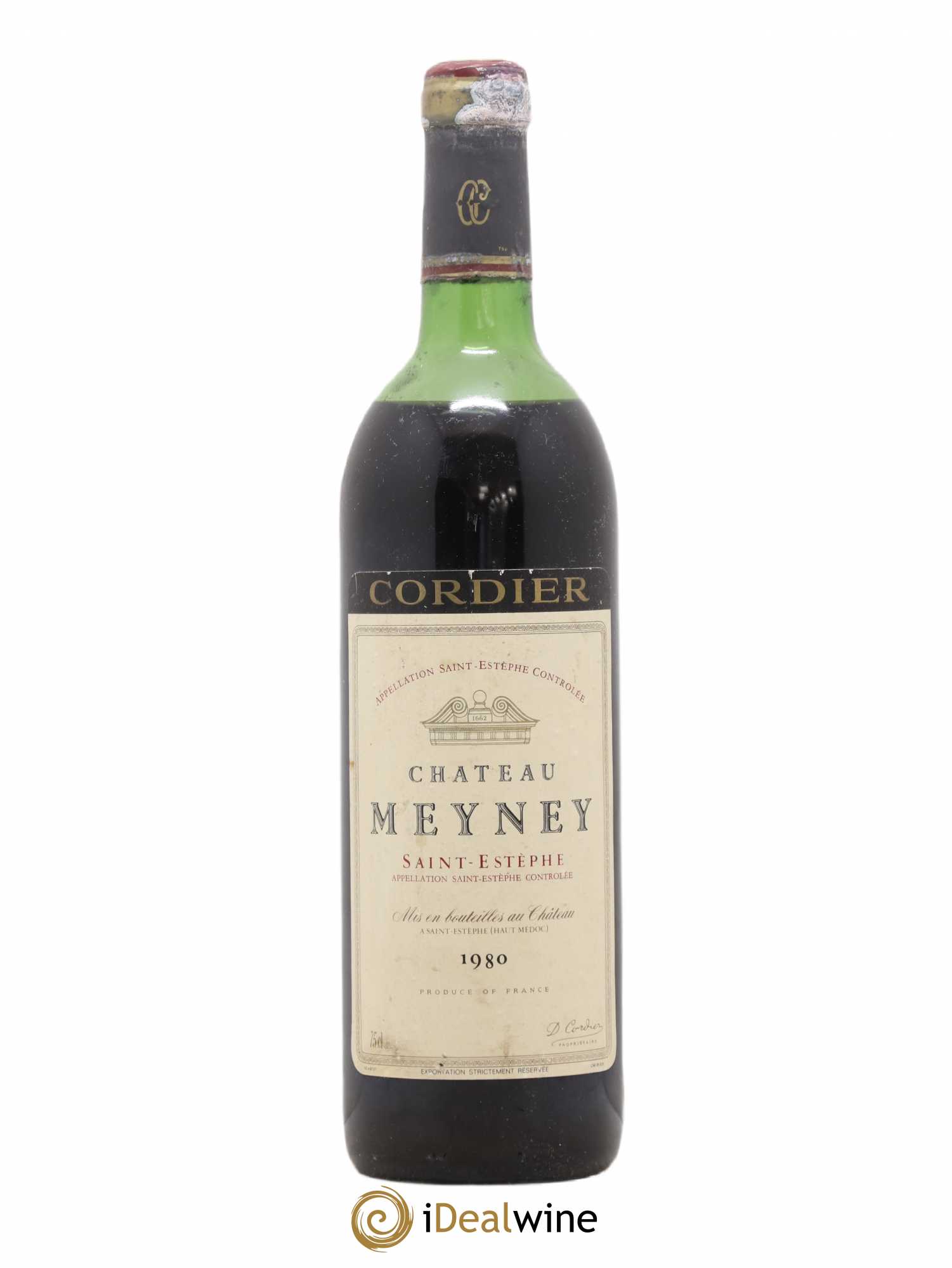 Château Meyney 1980 - Lot de 1 bouteille - 0