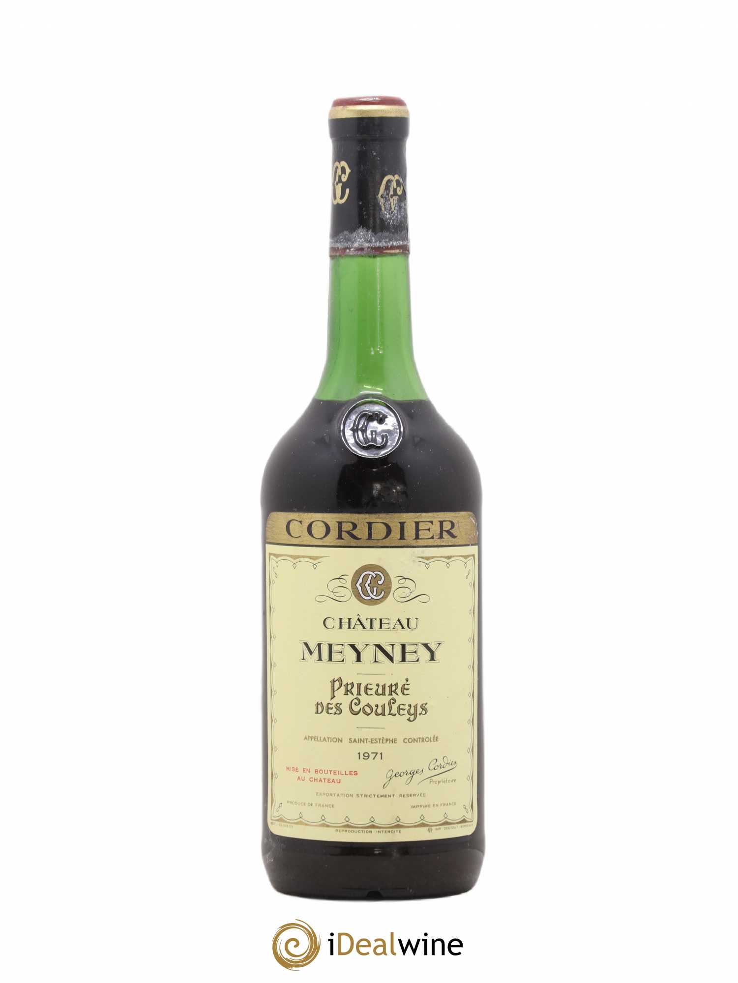 Château Meyney (sans prix de réserve) 1971 - Lot de 1 bouteille - 0