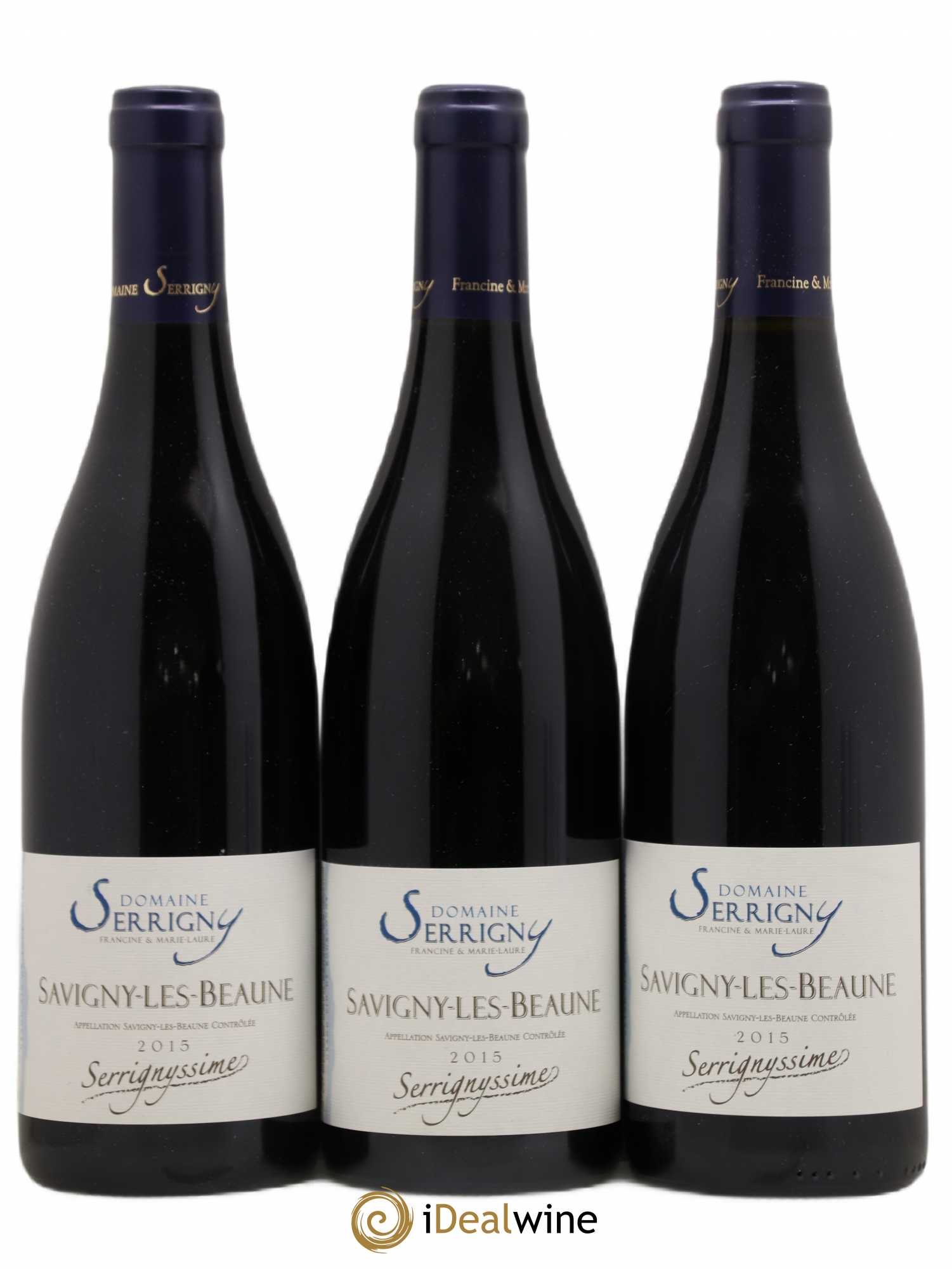 Savigny-lès-Beaune Serrignyssime Serrigny 2015 - Posten von 3 Flaschen - 0