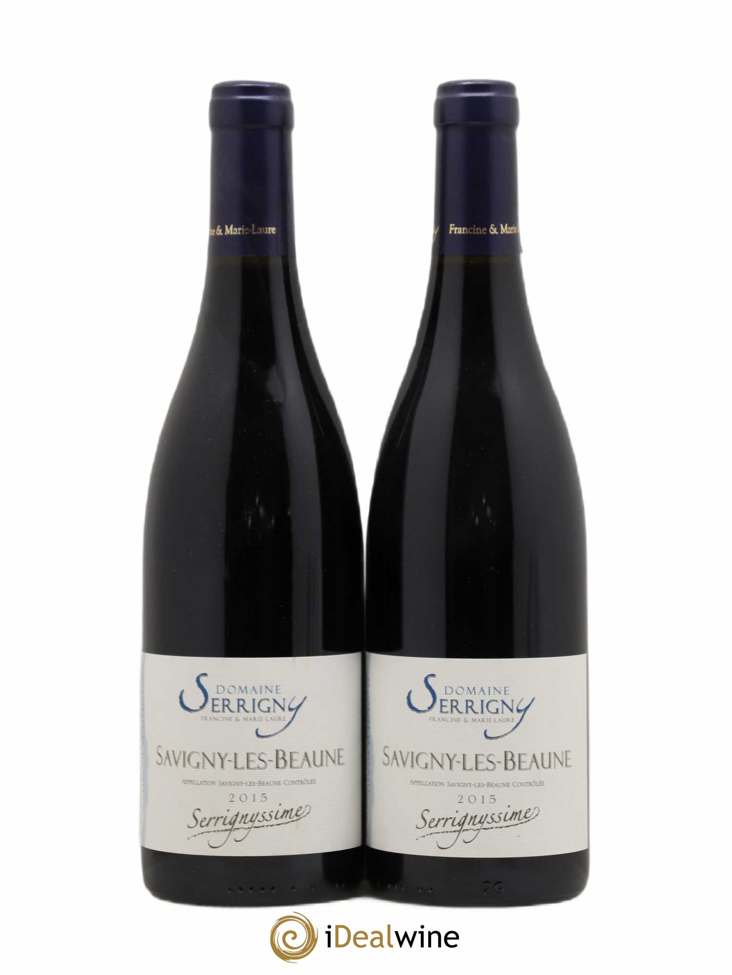 Savigny-lès-Beaune Serrignyssime Serrigny 2015 - Posten von 2 Flaschen - 0