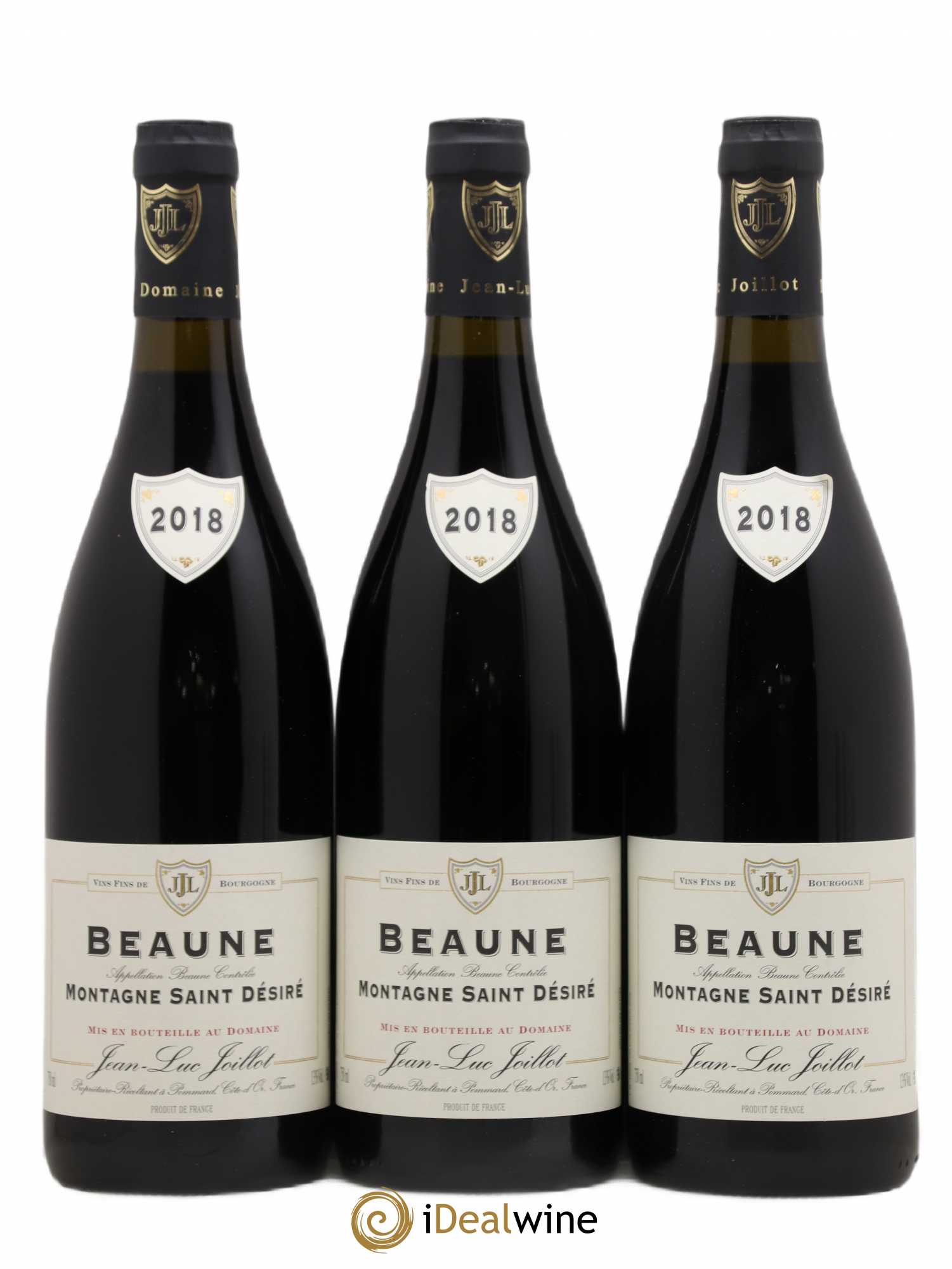 Beaune Montagne Saint Désiré Jean-Luc Joillot 2018 - Lot de 3 bouteilles - 0