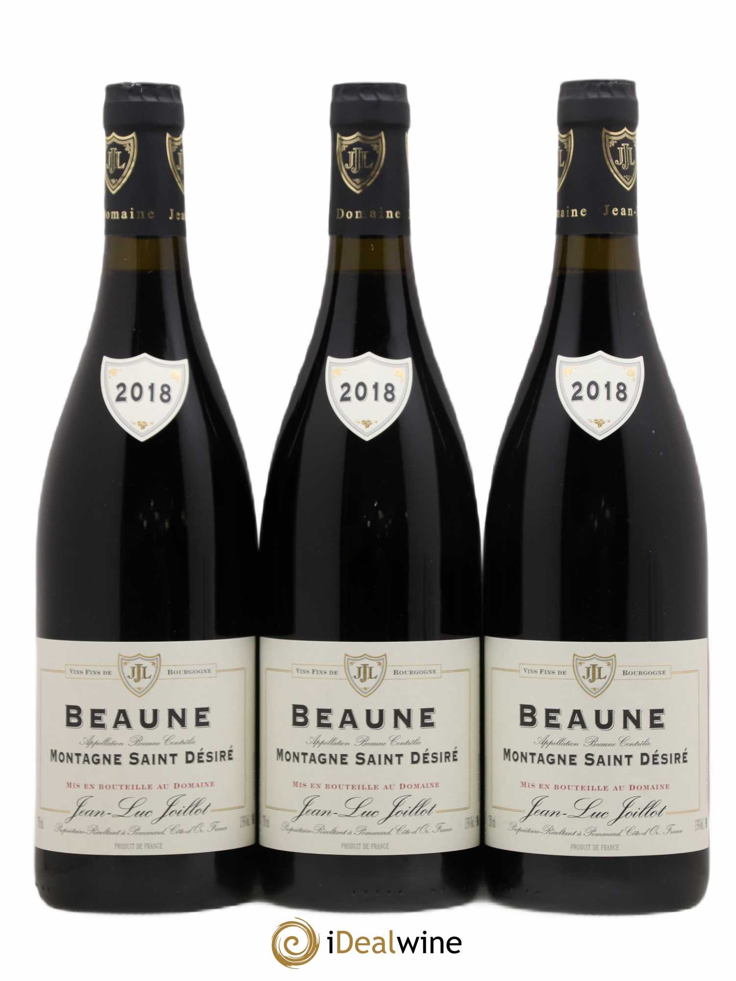 Beaune Montagne Saint Désiré Jean-Luc Joillot 2018 - Lot de 3 bouteilles - 0