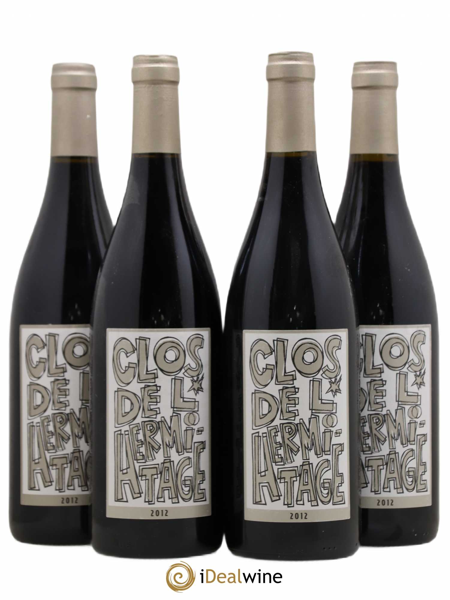 Côtes-du-Rhône Clos de L'Hermitage Jean Alesi 2012 - Lot de 4 bouteilles - 0