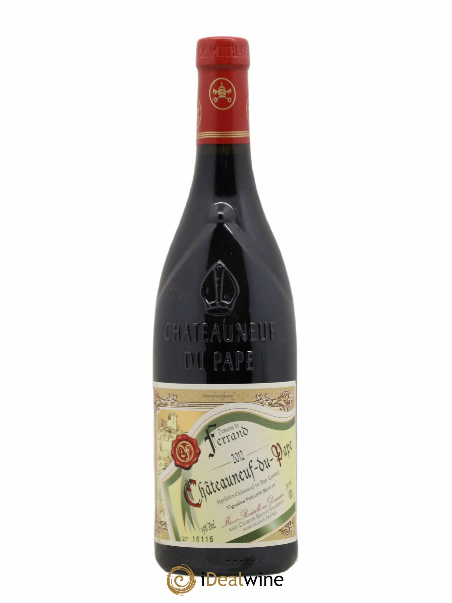 Châteauneuf-du-Pape Domaine de Ferrand 2012 - Lot de 1 bouteille - 0
