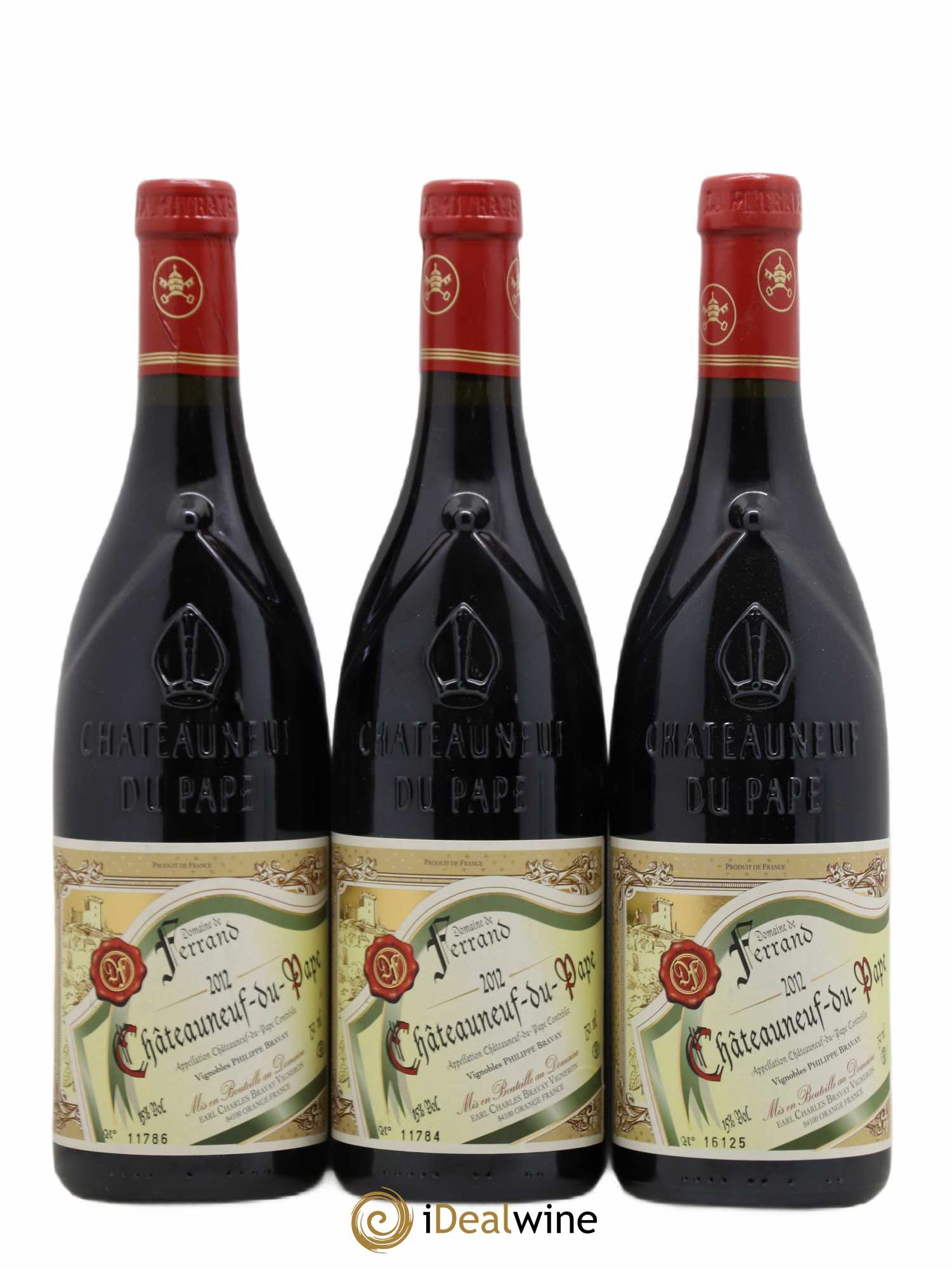 Châteauneuf-du-Pape Domaine de Ferrand 2012 - Lot de 6 bouteilles - 1
