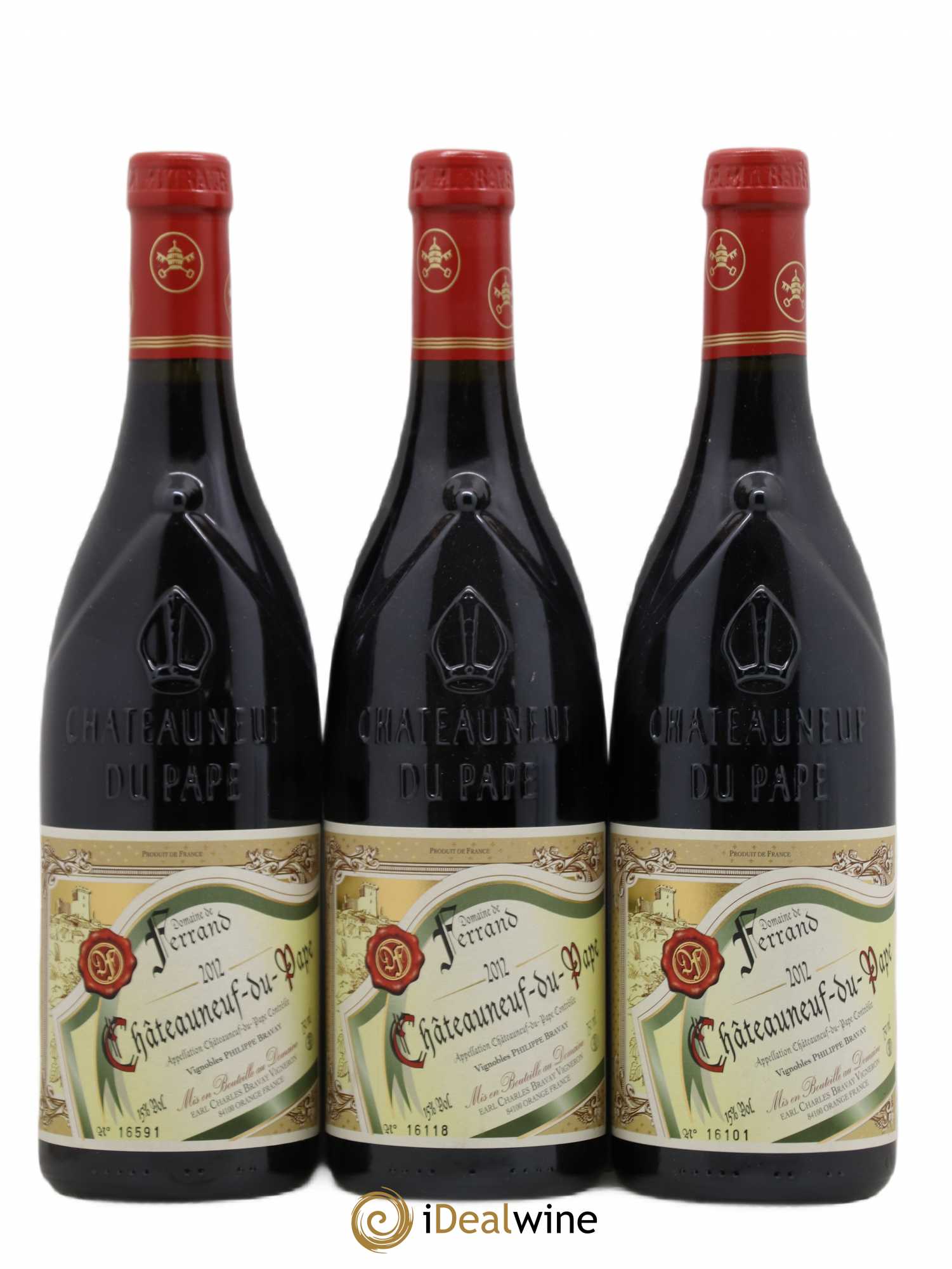Châteauneuf-du-Pape Domaine de Ferrand 2012 - Lot de 6 bouteilles - 2