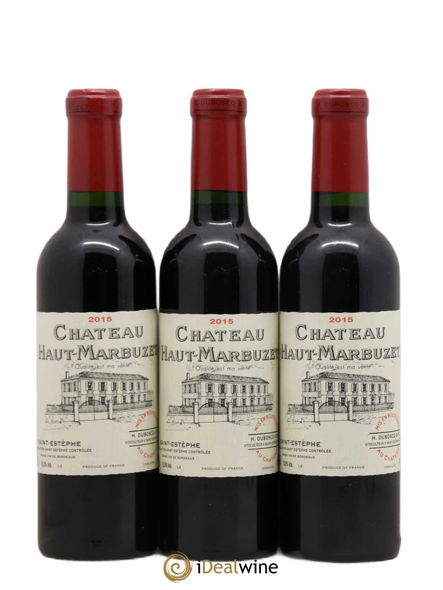 Château Haut Marbuzet 2015 - Lot de 12 demi bouteilles - 3